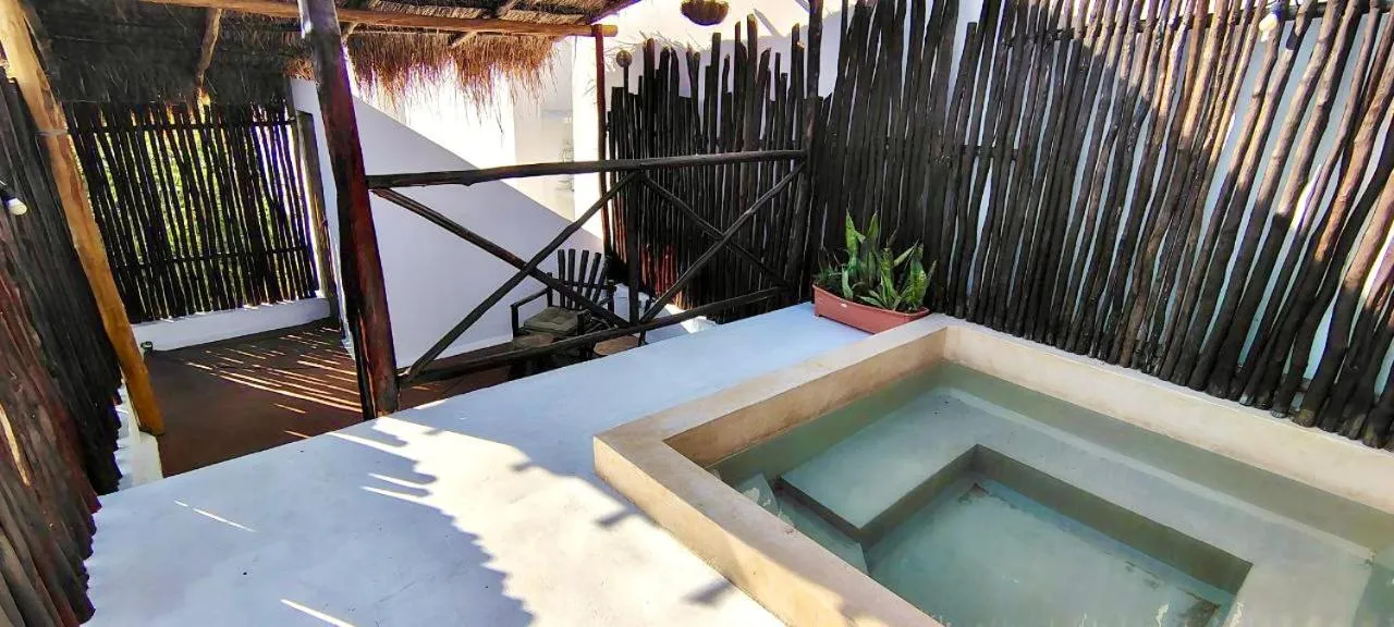 Balcony/Terrace in Pacha Tulum Boutique Hotel