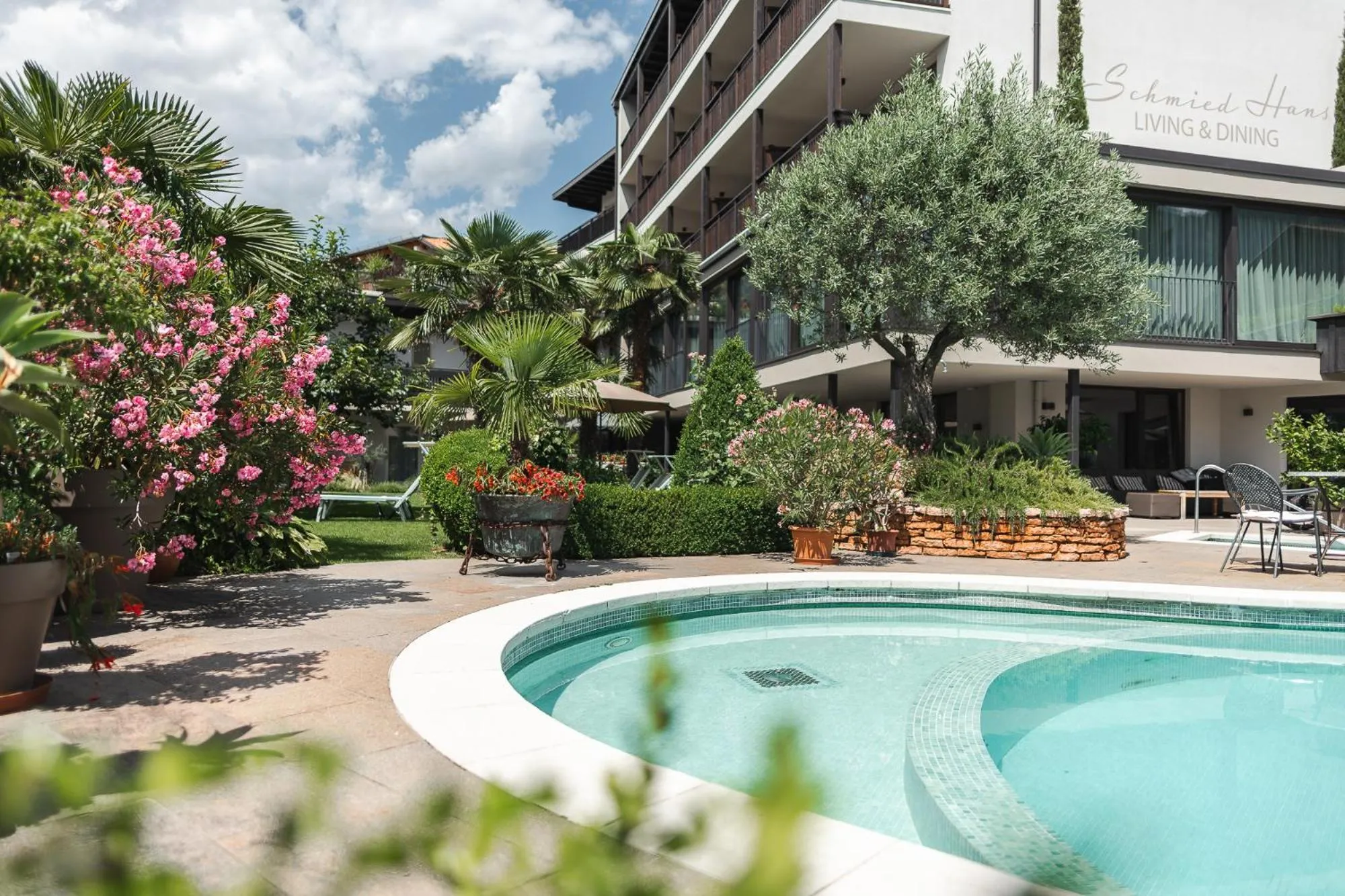 Garden in Hotel - Appartements Schmied Hans