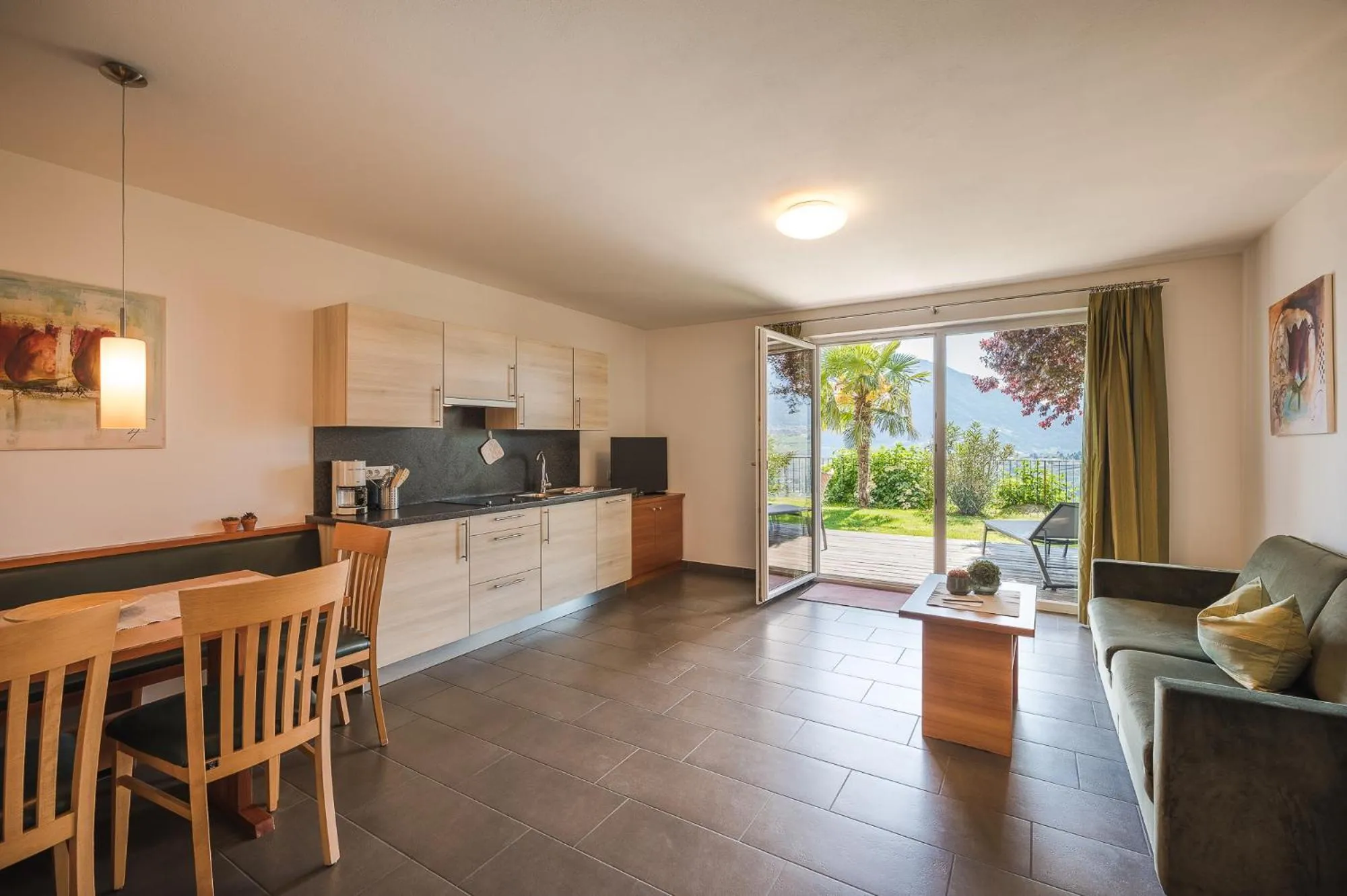 Kitchen or kitchenette in Hotel - Appartements Schmied Hans