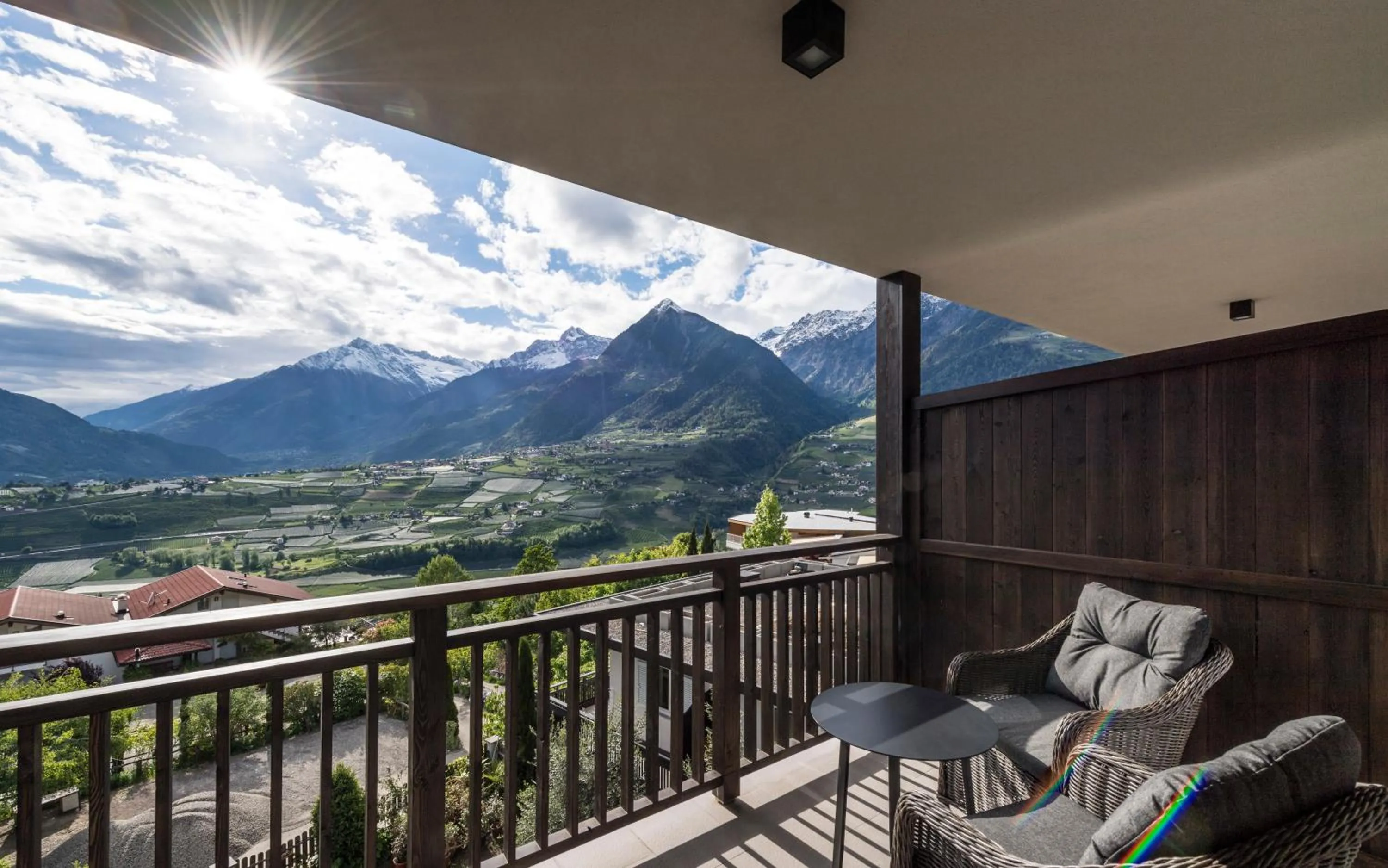 Mountain view in Hotel - Appartements Schmied Hans