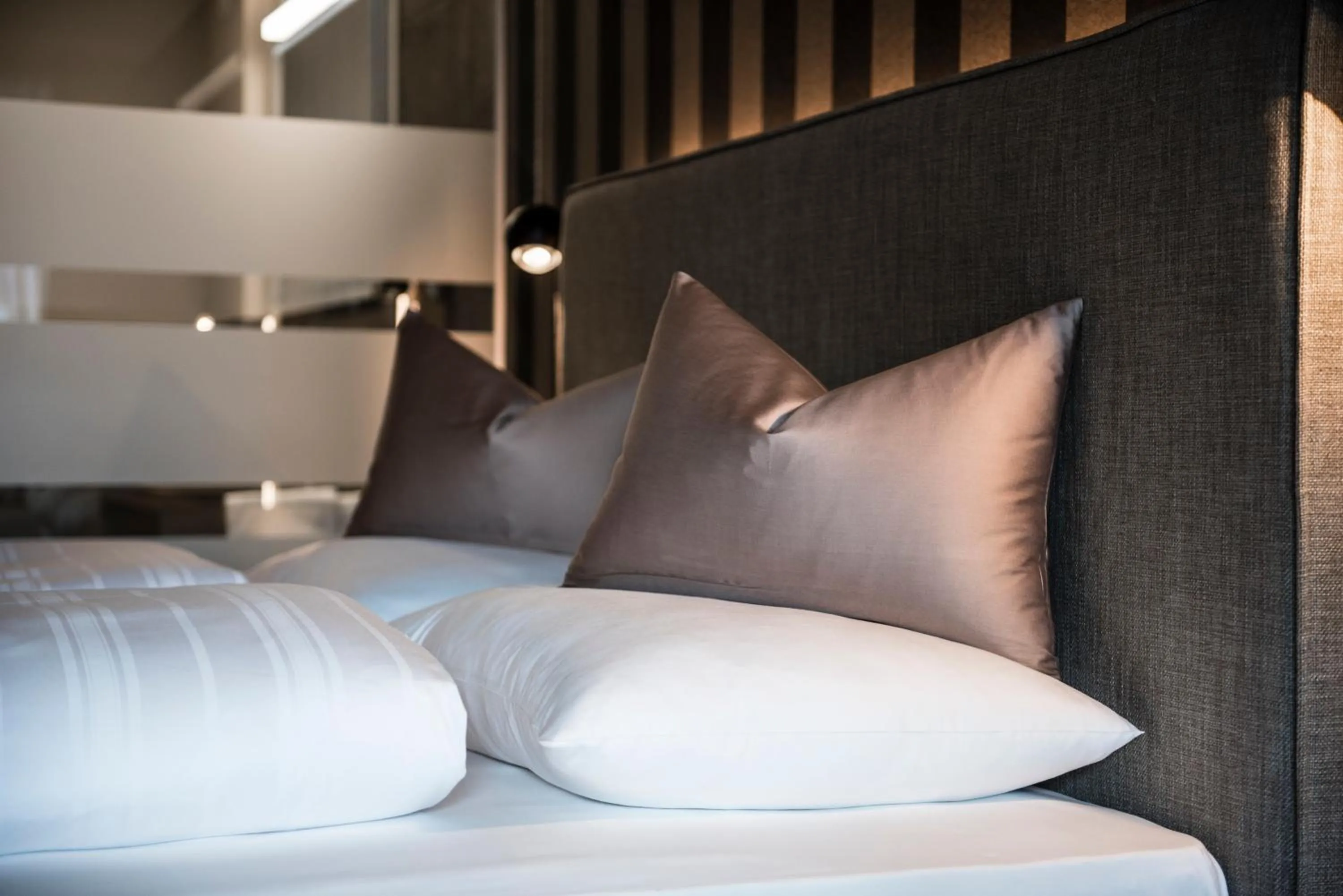 Decorative detail, Bed in Hotel - Appartements Schmied Hans