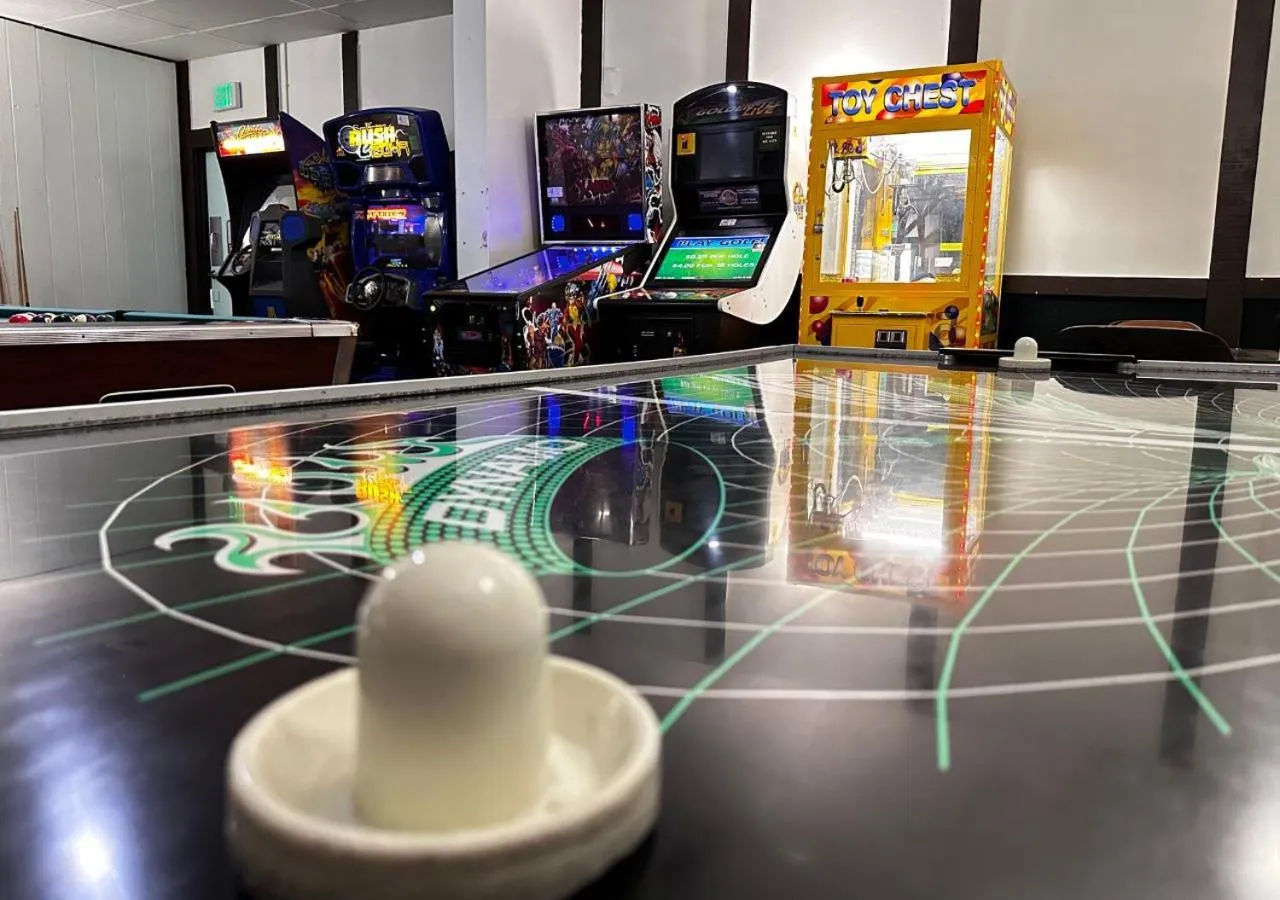 Game Room in Expedition Lodge Estes Park at Rocky Mtn National Park