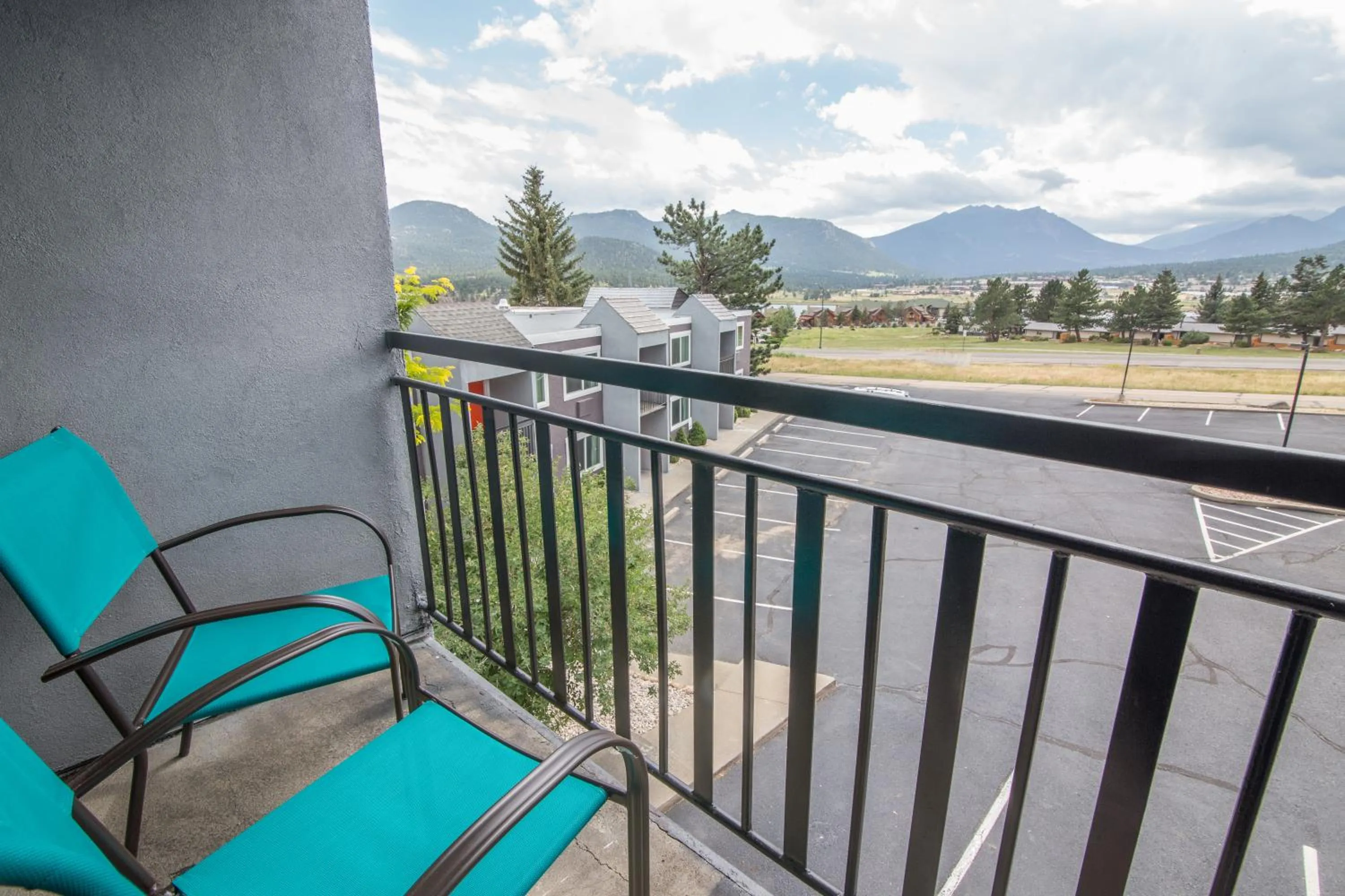 Natural landscape in Expedition Lodge Estes Park at Rocky Mtn National Park