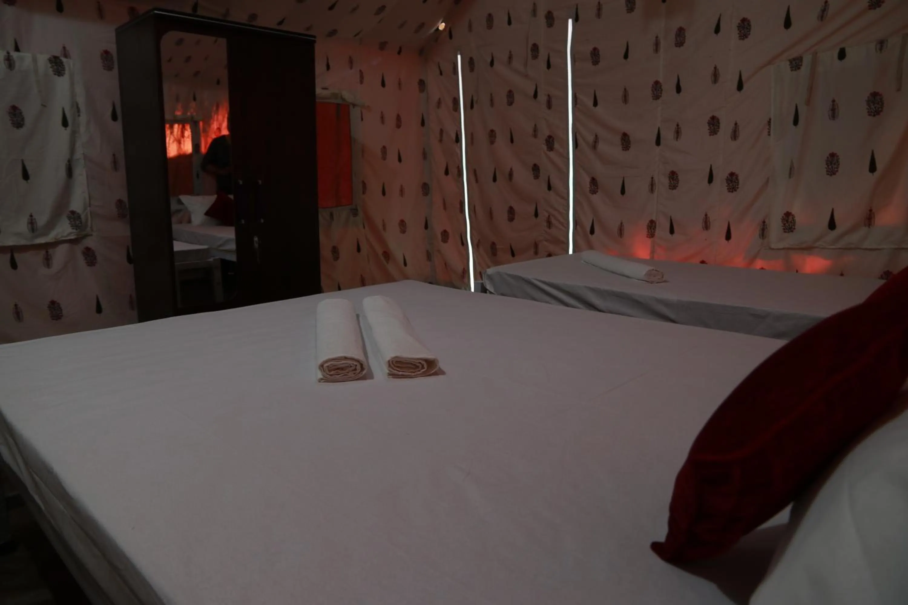 Photo of the whole room, Bed in Kaziranga Eco Camp