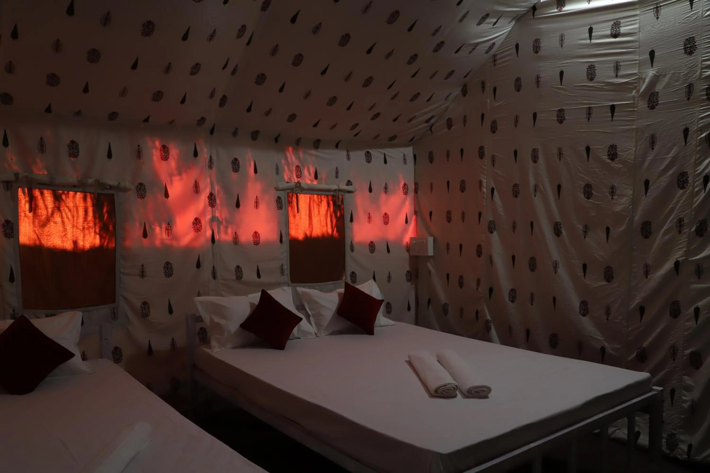 Bedroom, Bed in Kaziranga Eco Camp