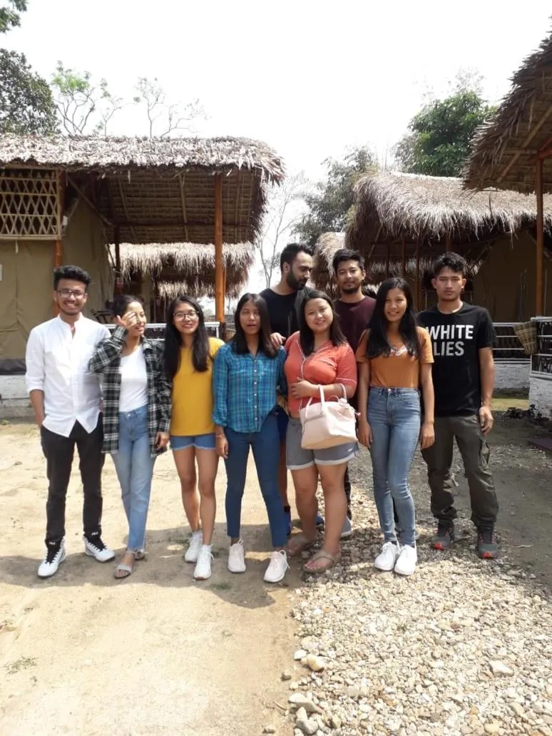 People in Kaziranga Eco Camp
