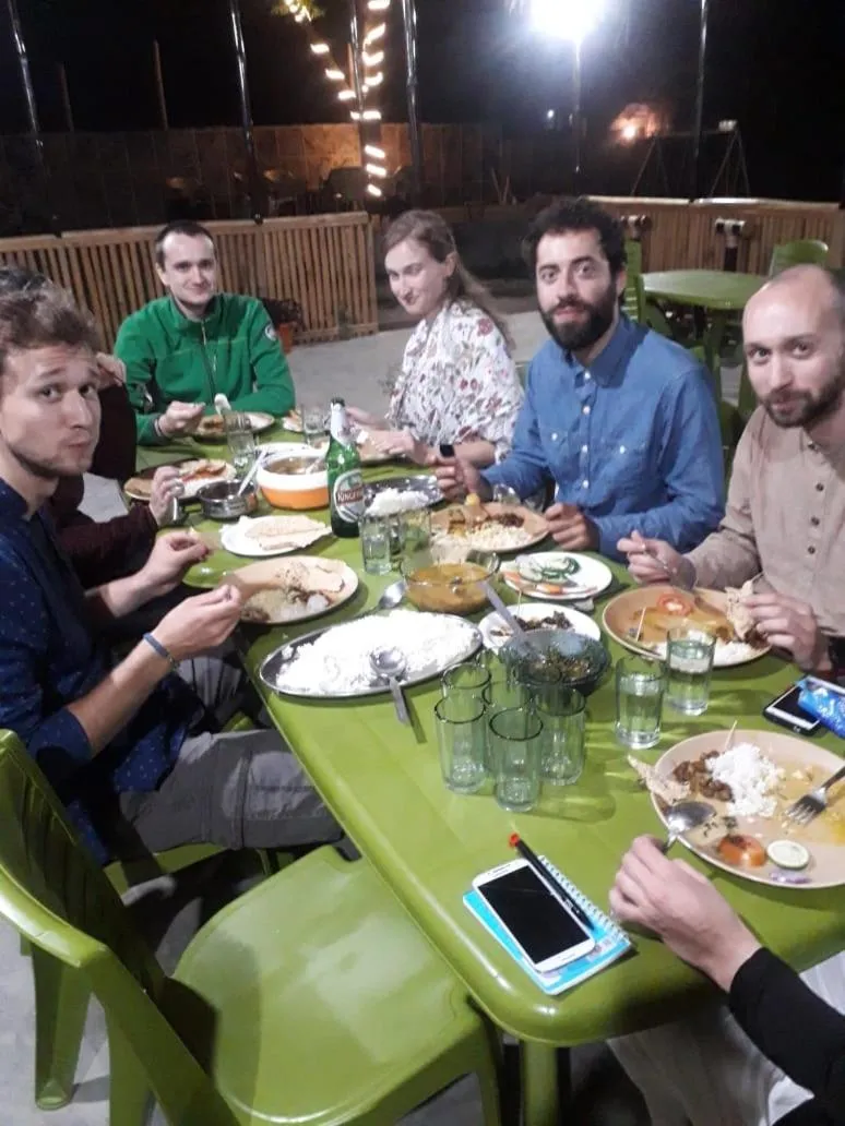 Restaurant/places to eat in Kaziranga Eco Camp