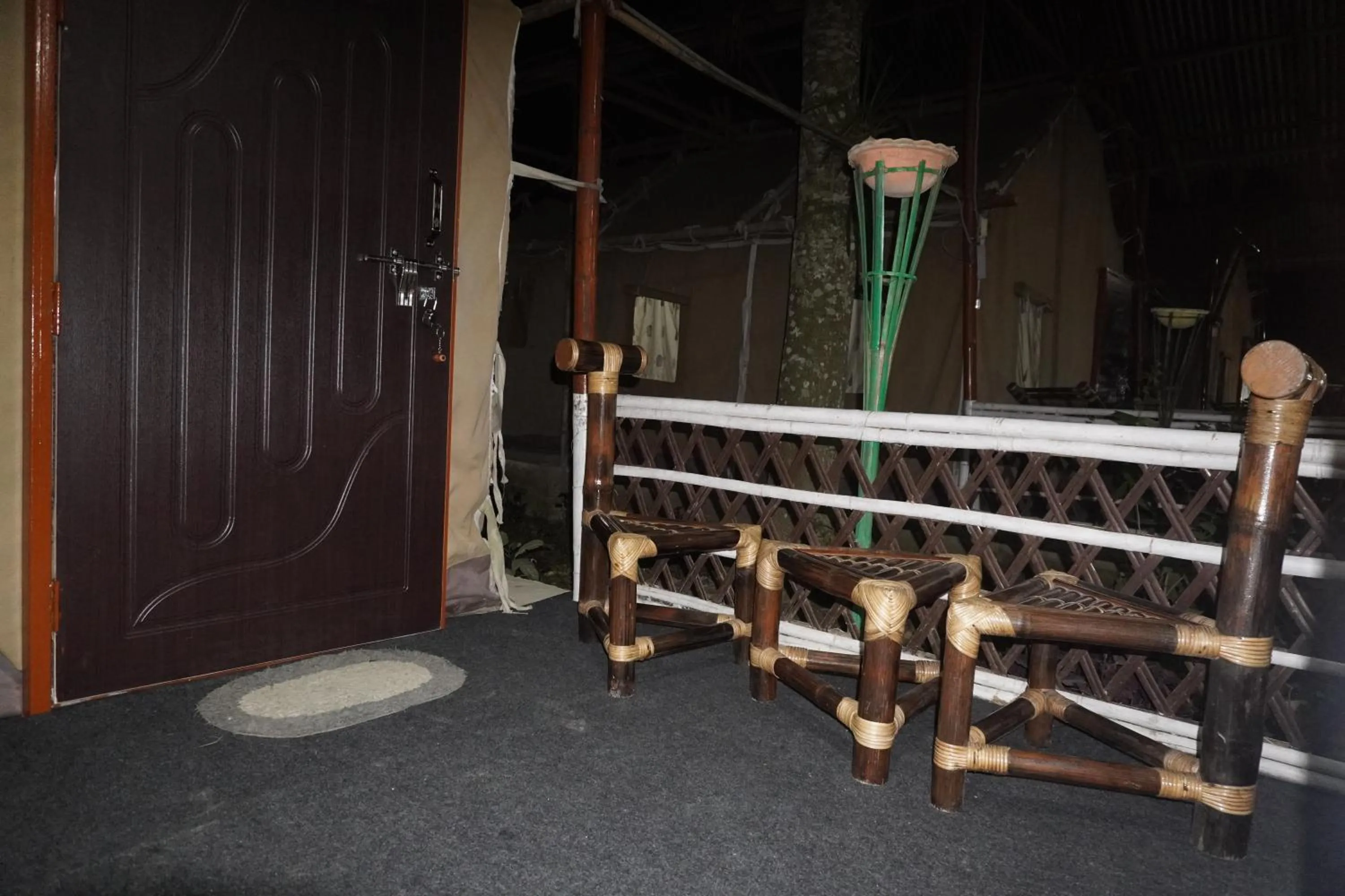 Balcony/Terrace in Kaziranga Eco Camp