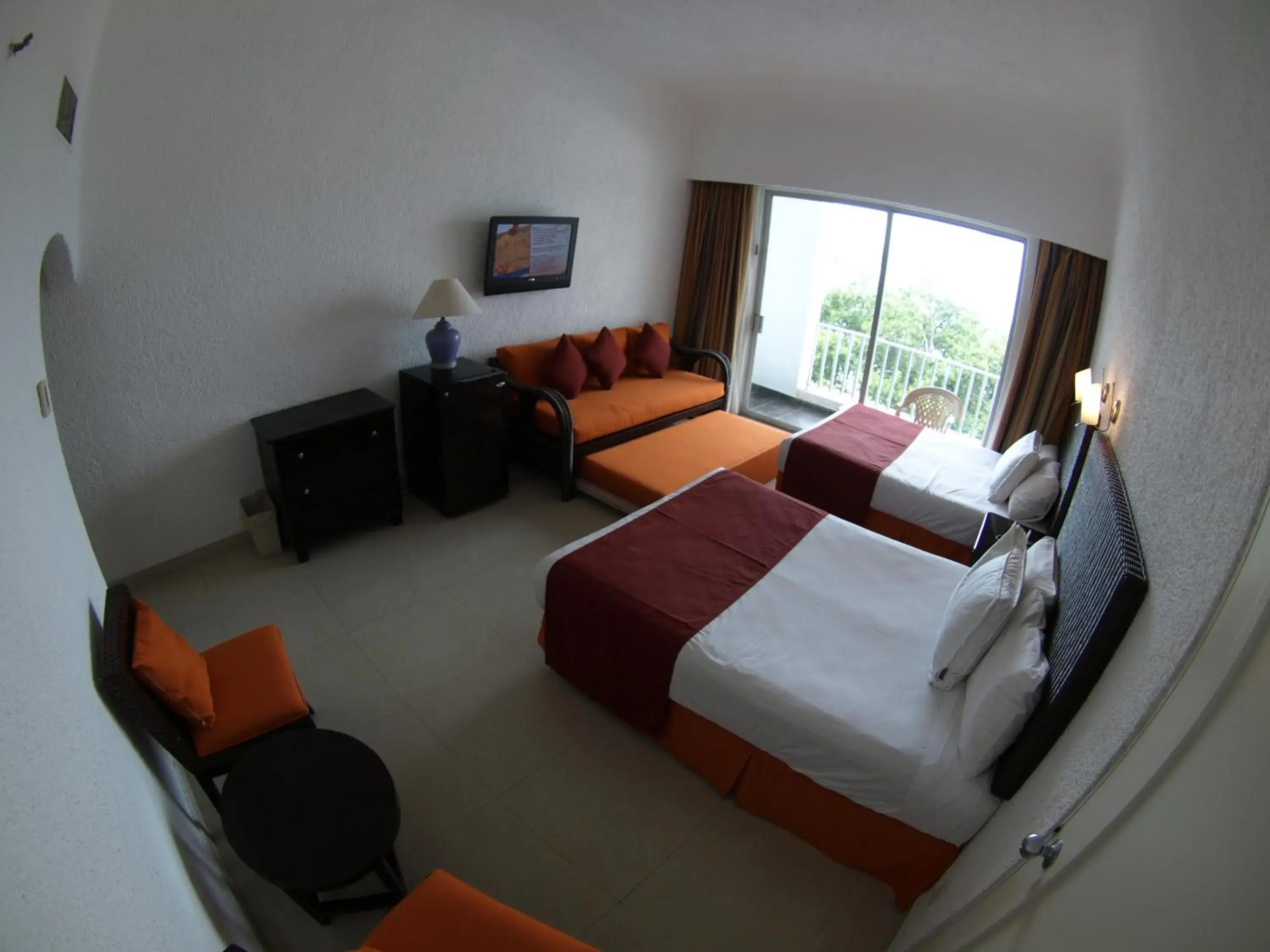 Decorative detail, Bed in Sierra Mar All Inclusive at Tesoro Decorative detail, Bed in Sierra Mar All Inclusive at Tesoro