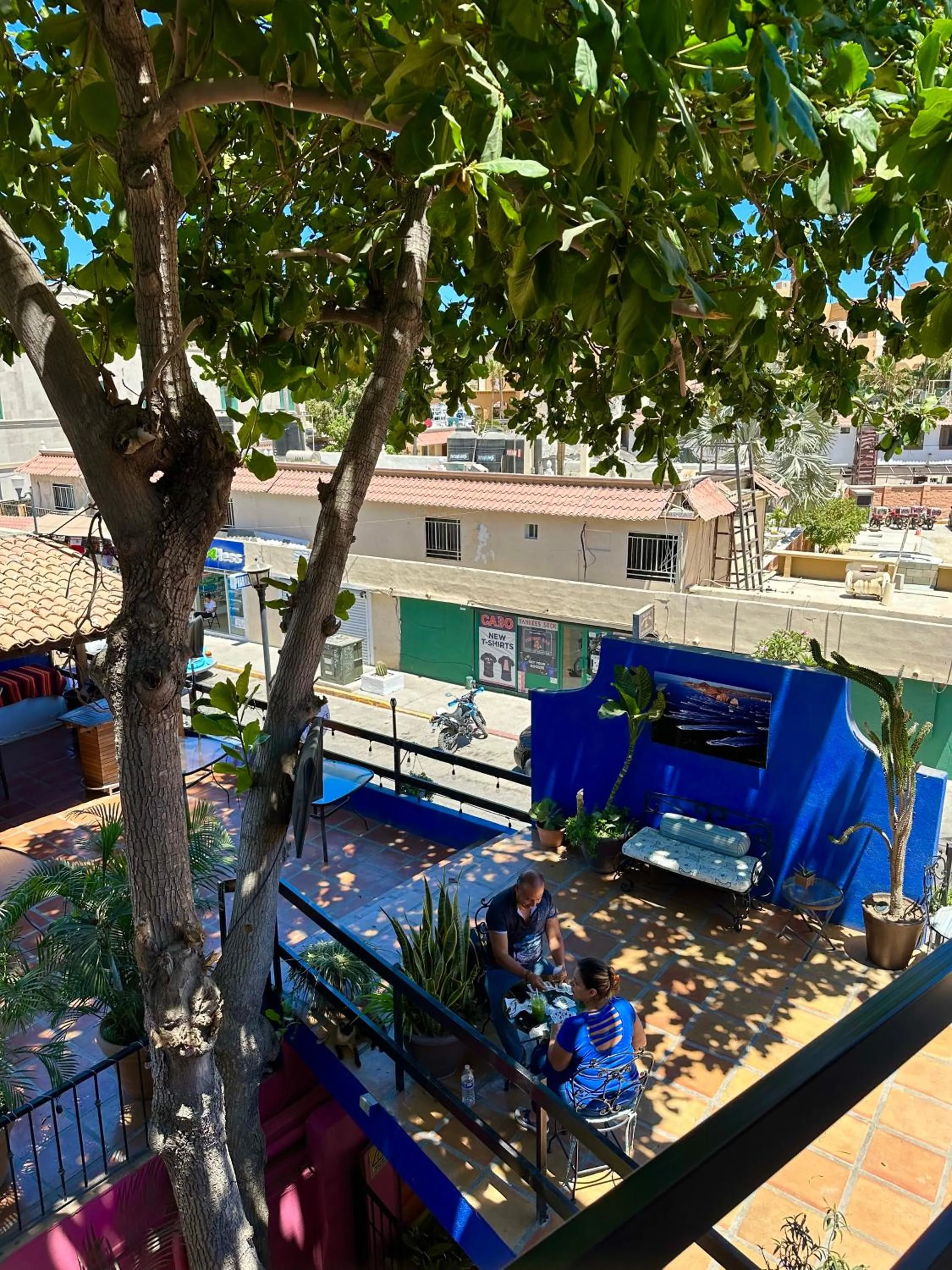 Patio in Siesta Suites Boutique Hotel