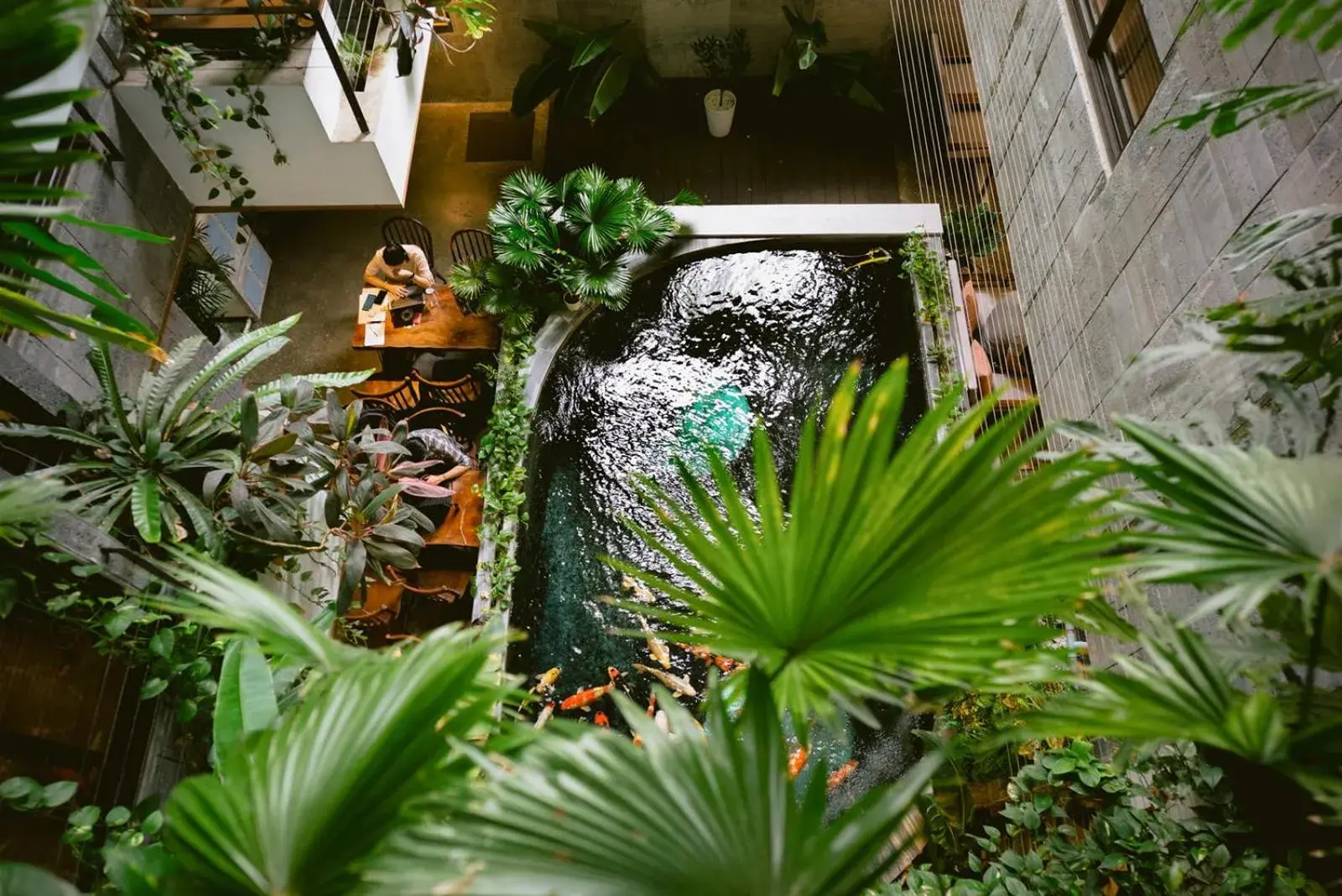 Garden view in LIVIE Da Nang Style Garden view in LIVIE Da Nang Style