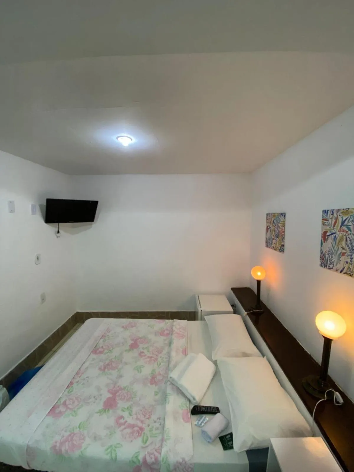 Bed in Pousada Ferradura Beach