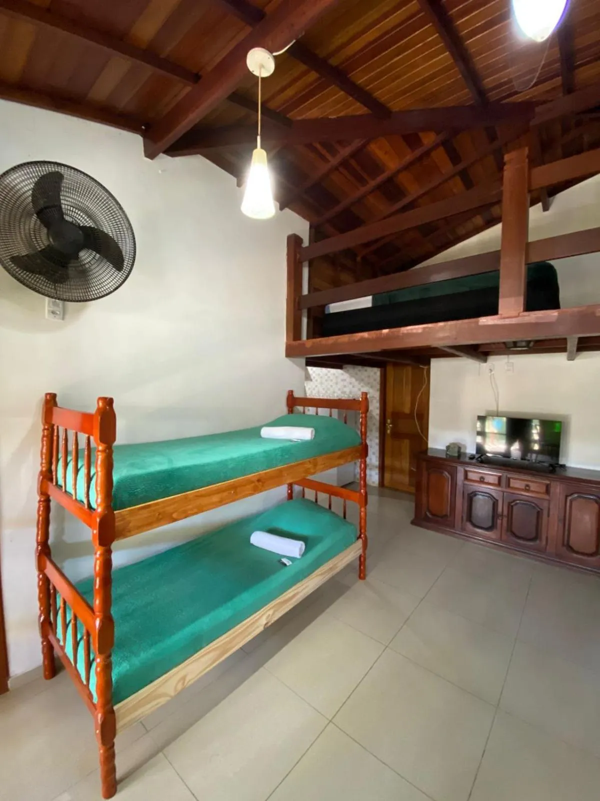 Bed in Pousada Ferradura Beach