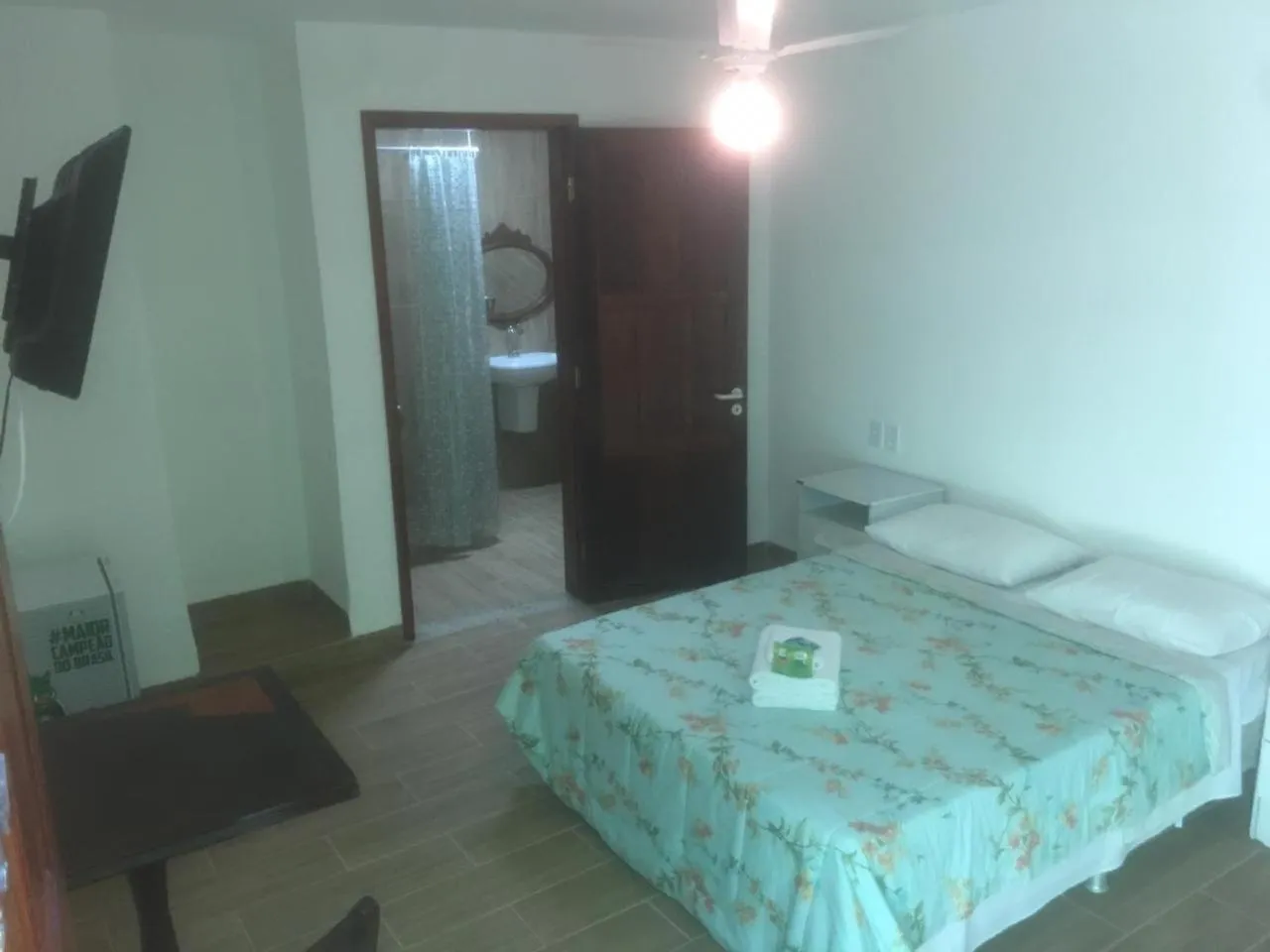 Bed in Pousada Ferradura Beach