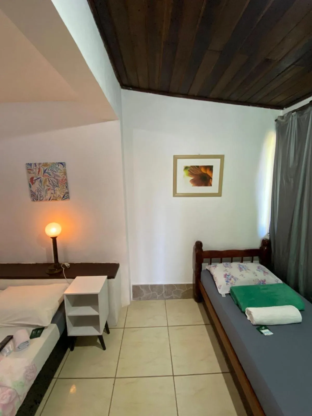 Bed in Pousada Ferradura Beach