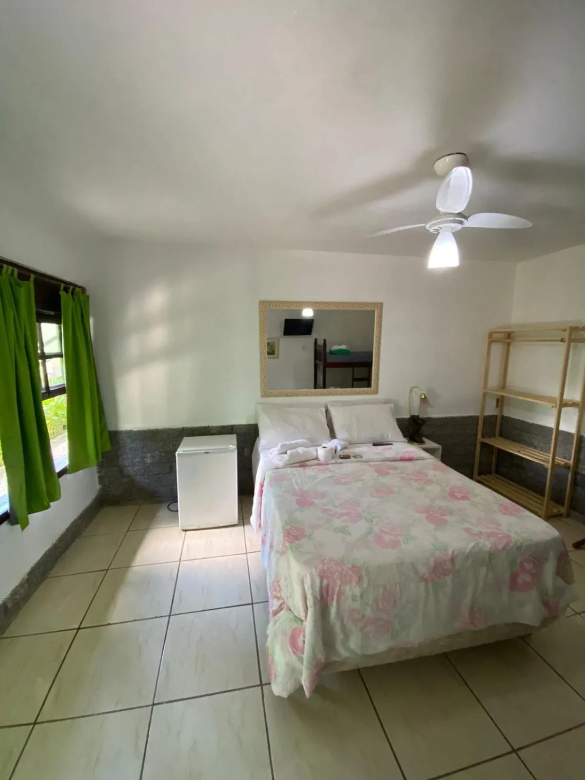 Bed in Pousada Ferradura Beach