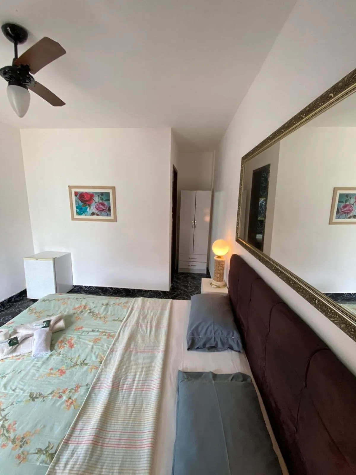 Bed in Pousada Ferradura Beach