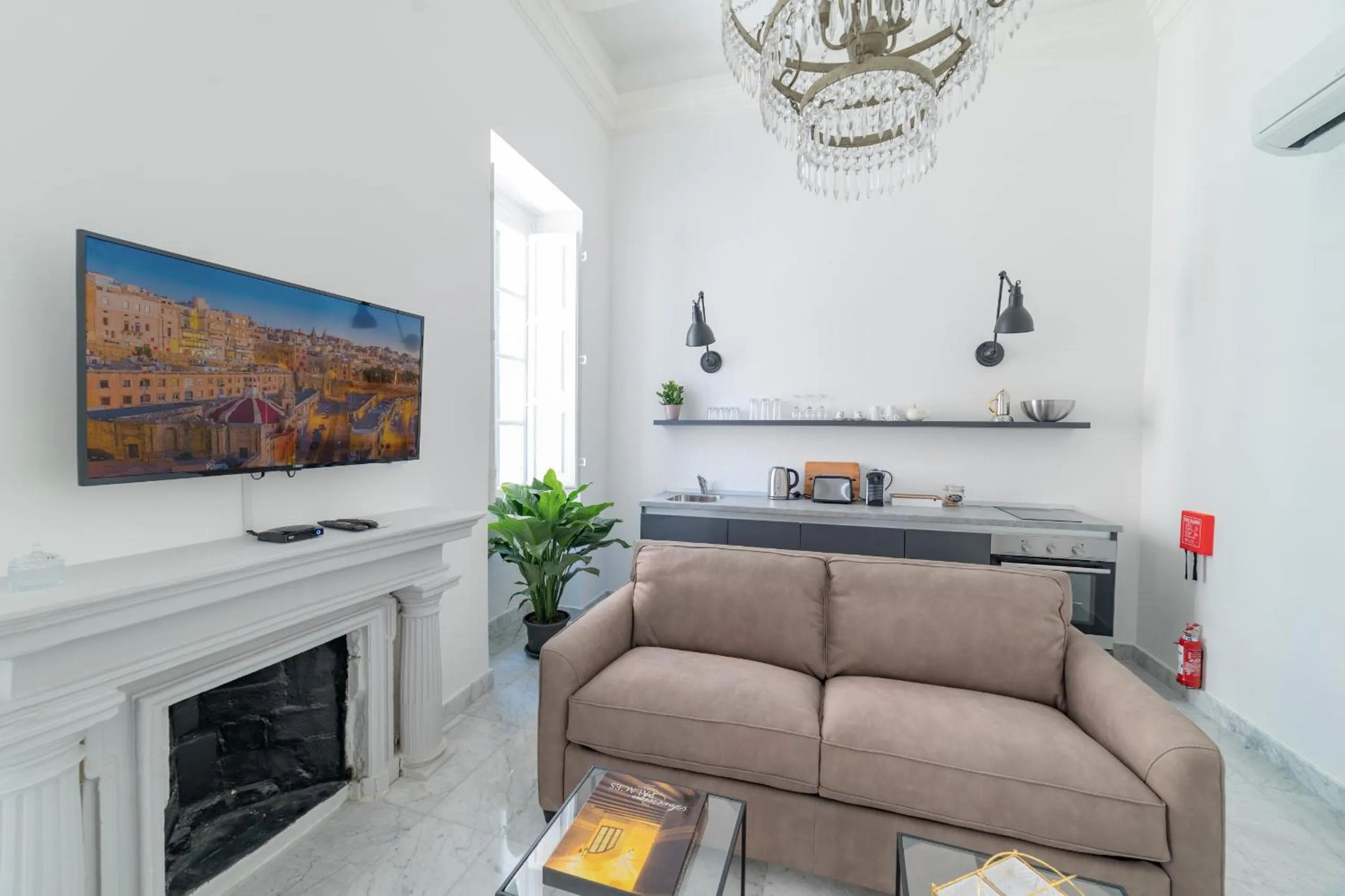 Living room in Carmelita Valletta