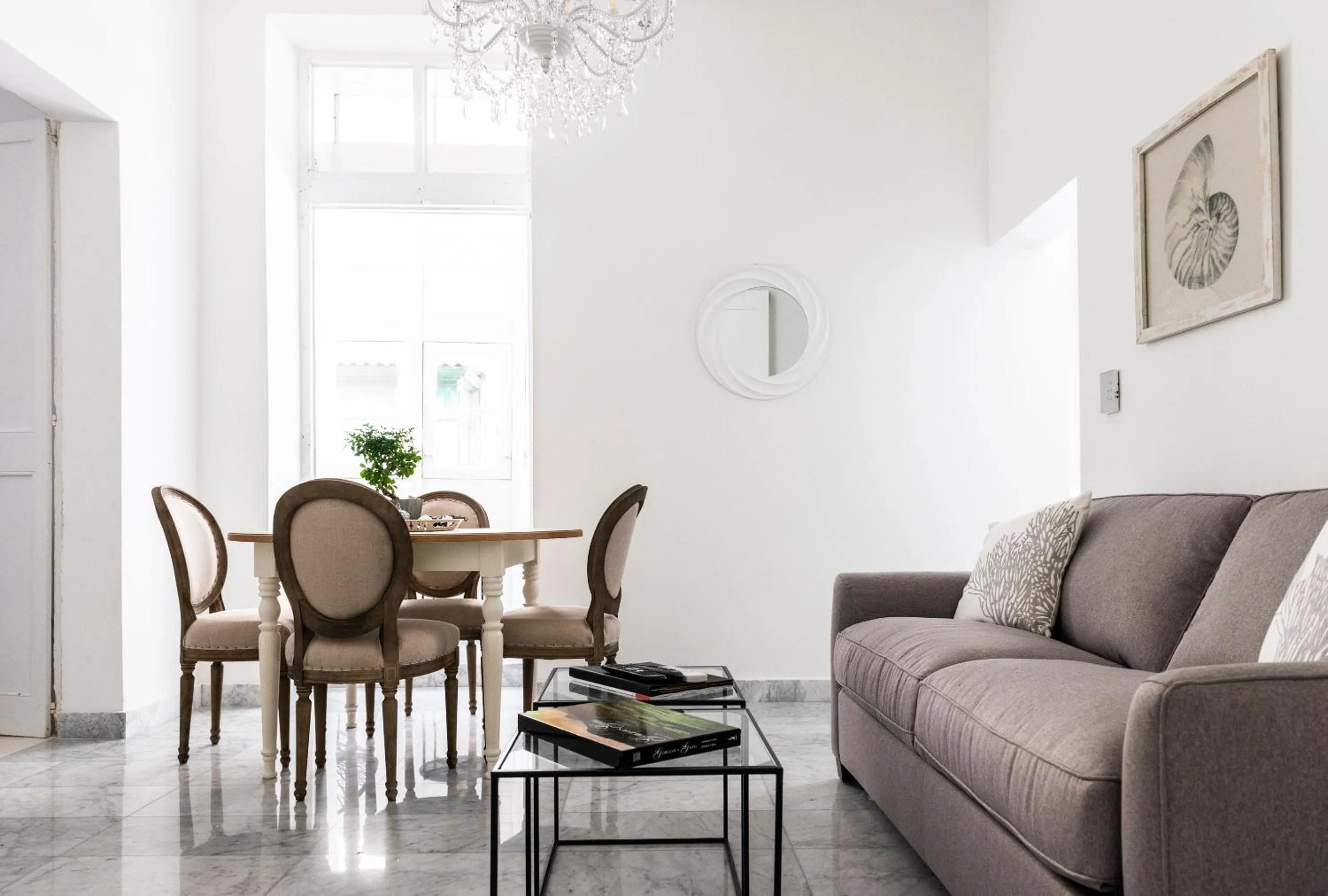 Living room in Carmelita Valletta