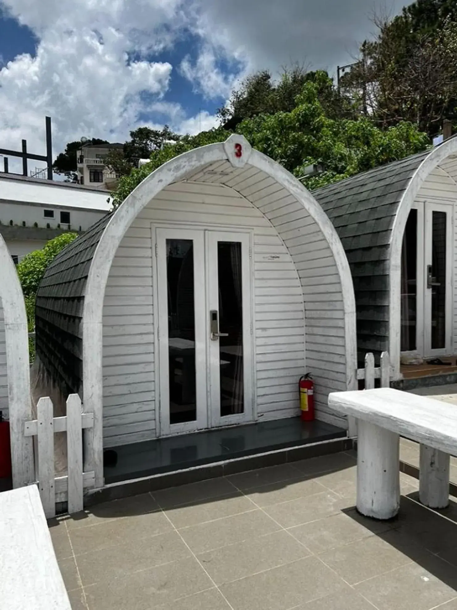 Property building in The Hobbit Bungalow Property building in The Hobbit Bungalow