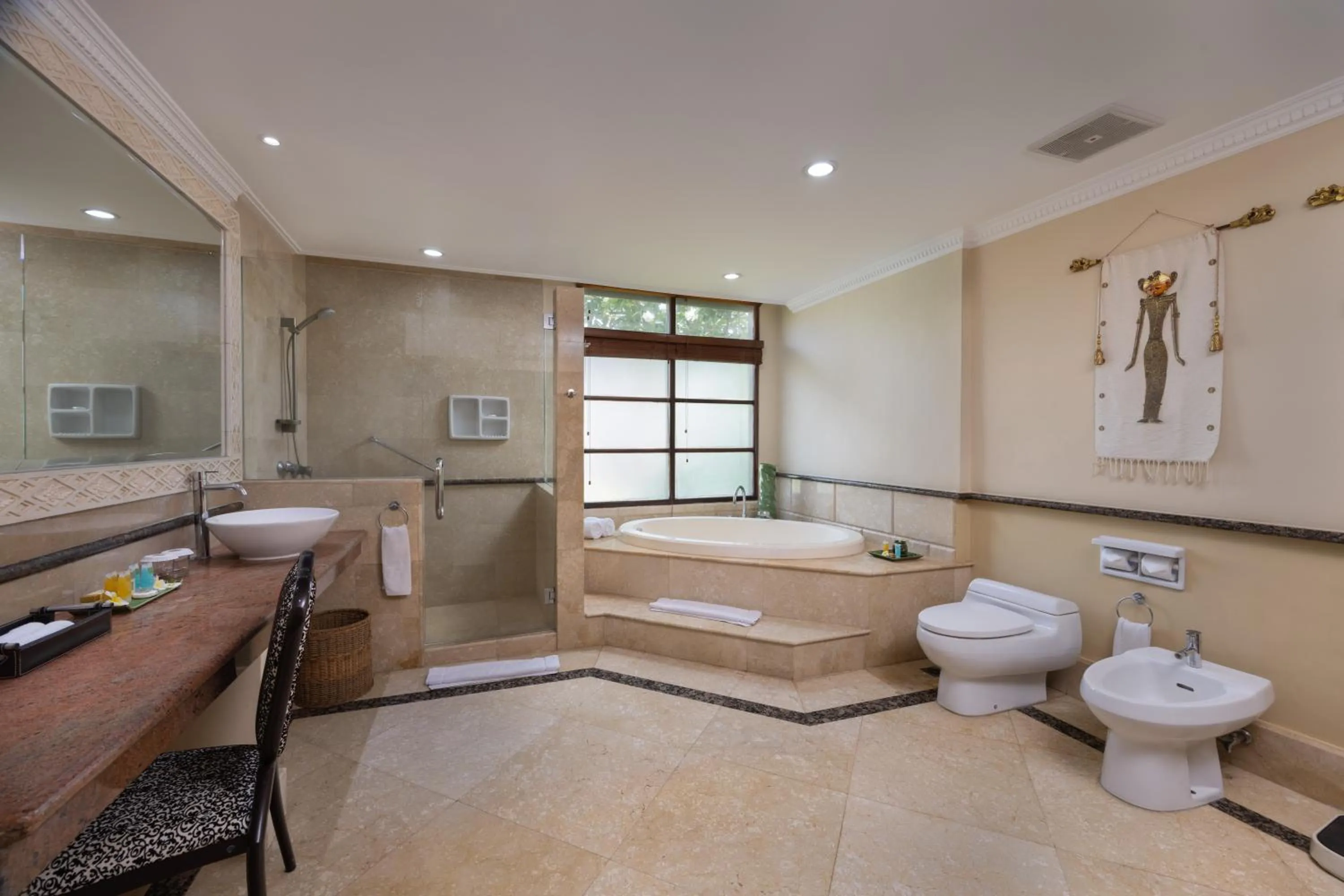 Bathroom in The Jayakarta Bali Beach Resort