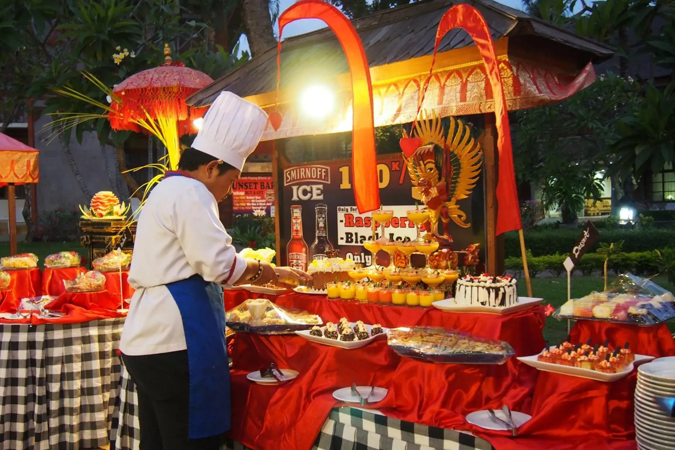 BBQ facilities in Jayakarta Hotel Bali