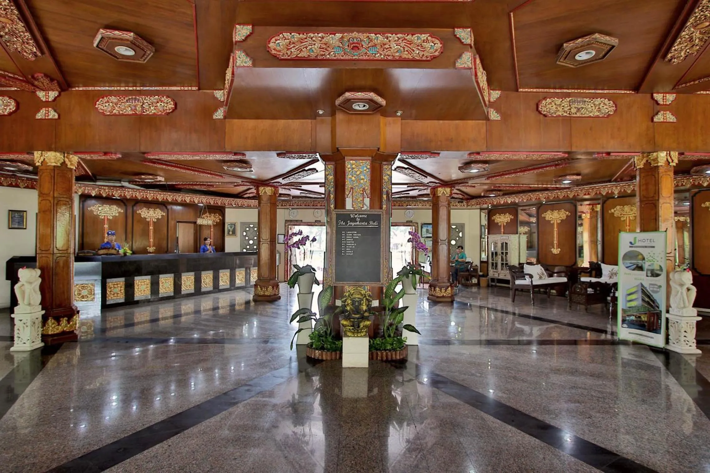 Lobby or reception in The Jayakarta Bali Beach Resort