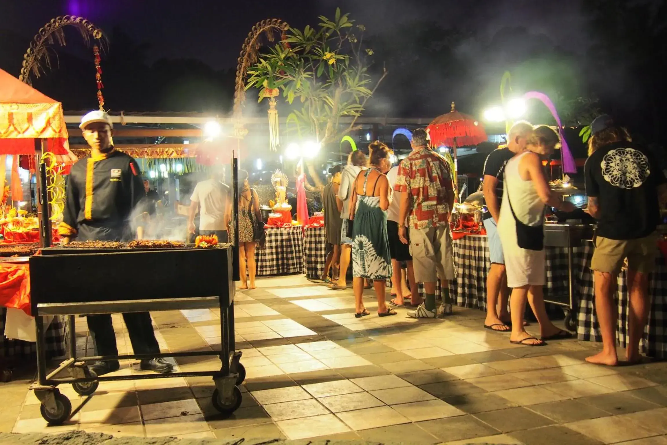 BBQ facilities in Jayakarta Hotel Bali