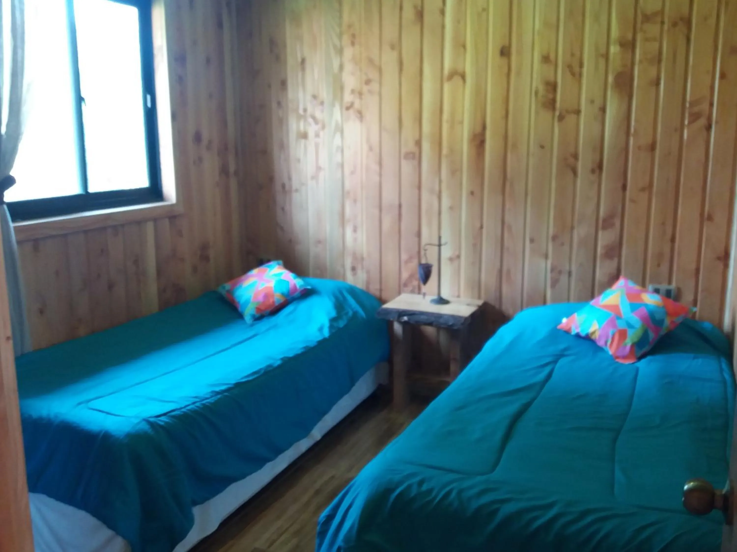 Bed in Arquería Patagonia Lodge