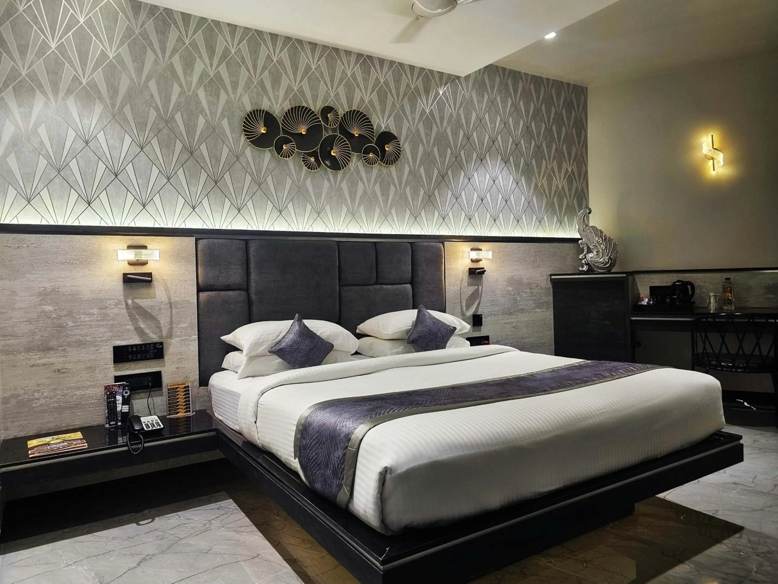 Bedroom, Bed in Malligi,Hampi