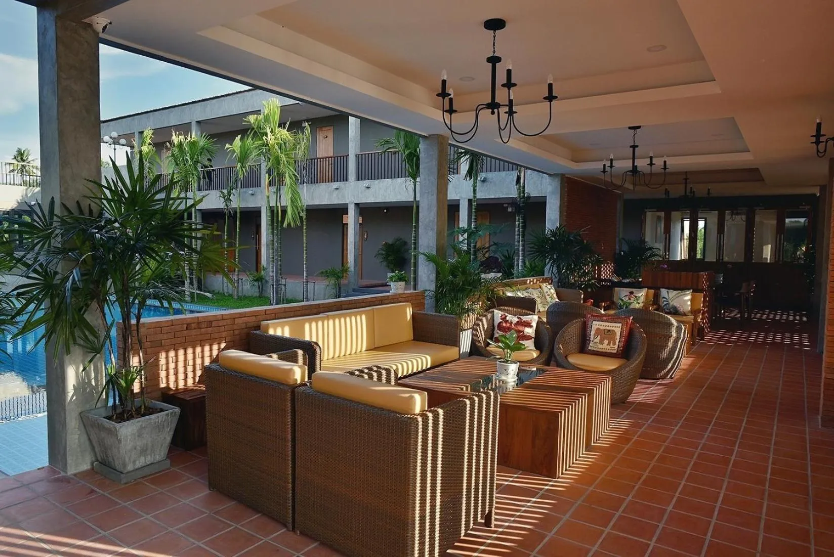 Seating area in Sansuntree