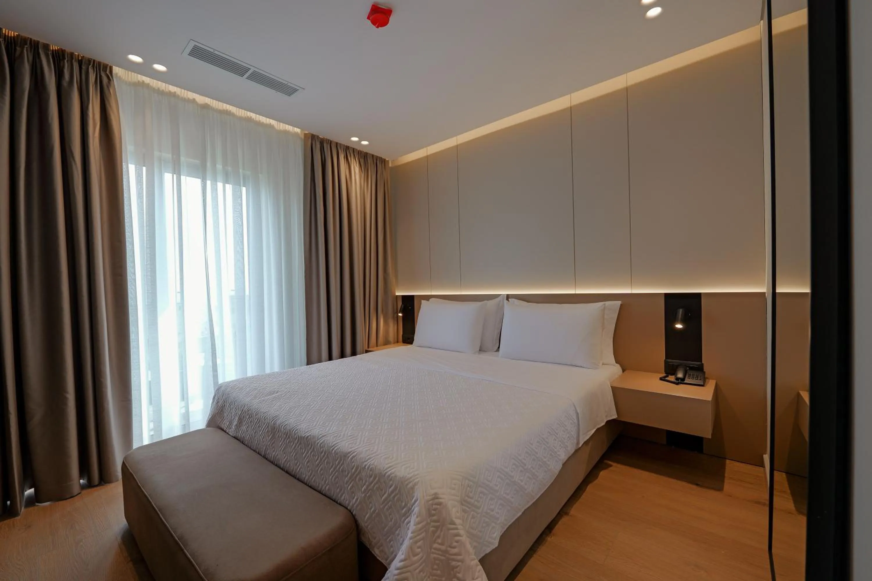 Bedroom, Bed in Hotel Teuta