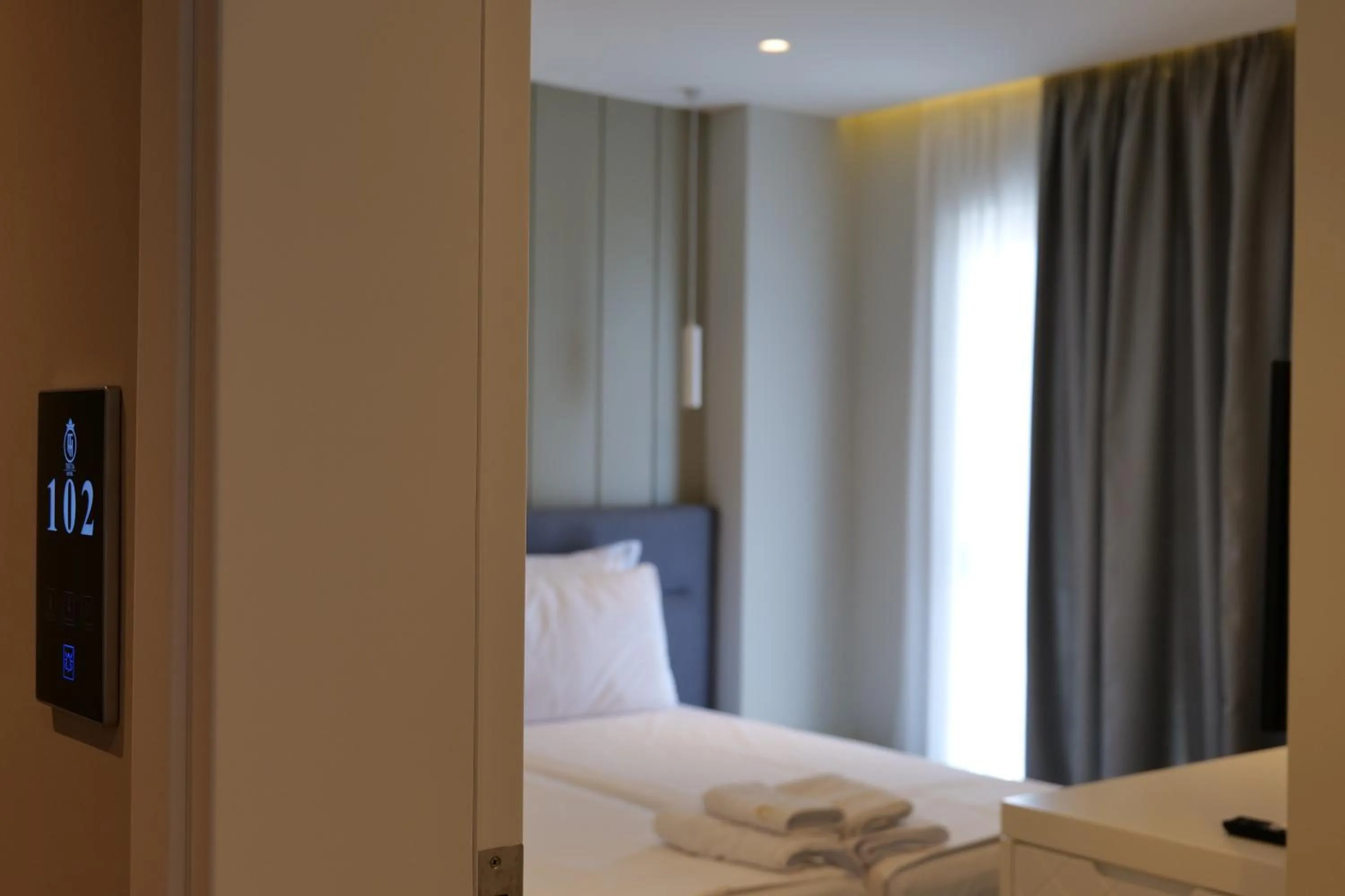 Bedroom, Bed in Hotel Teuta