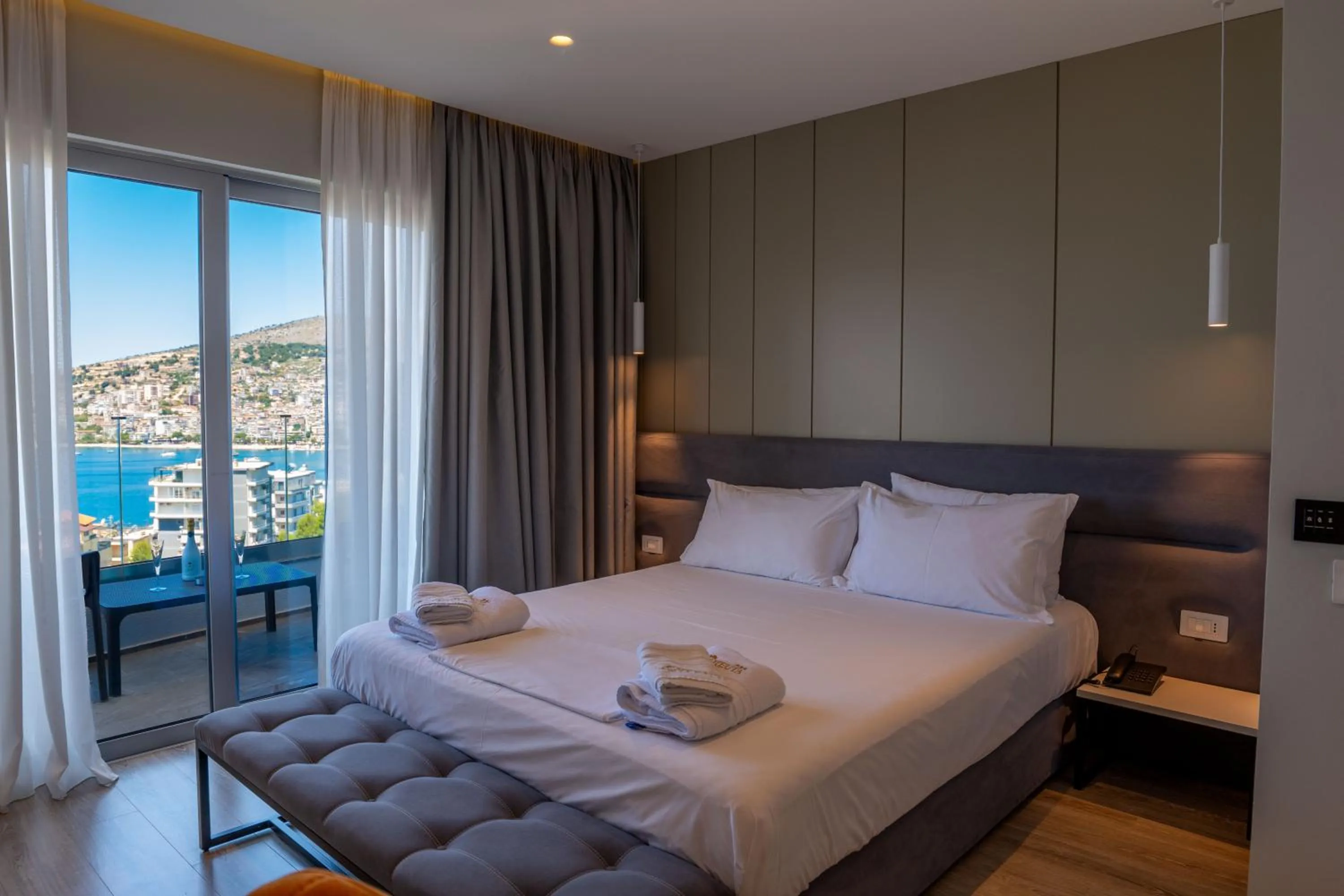 Photo of the whole room, Bed in Hotel Teuta