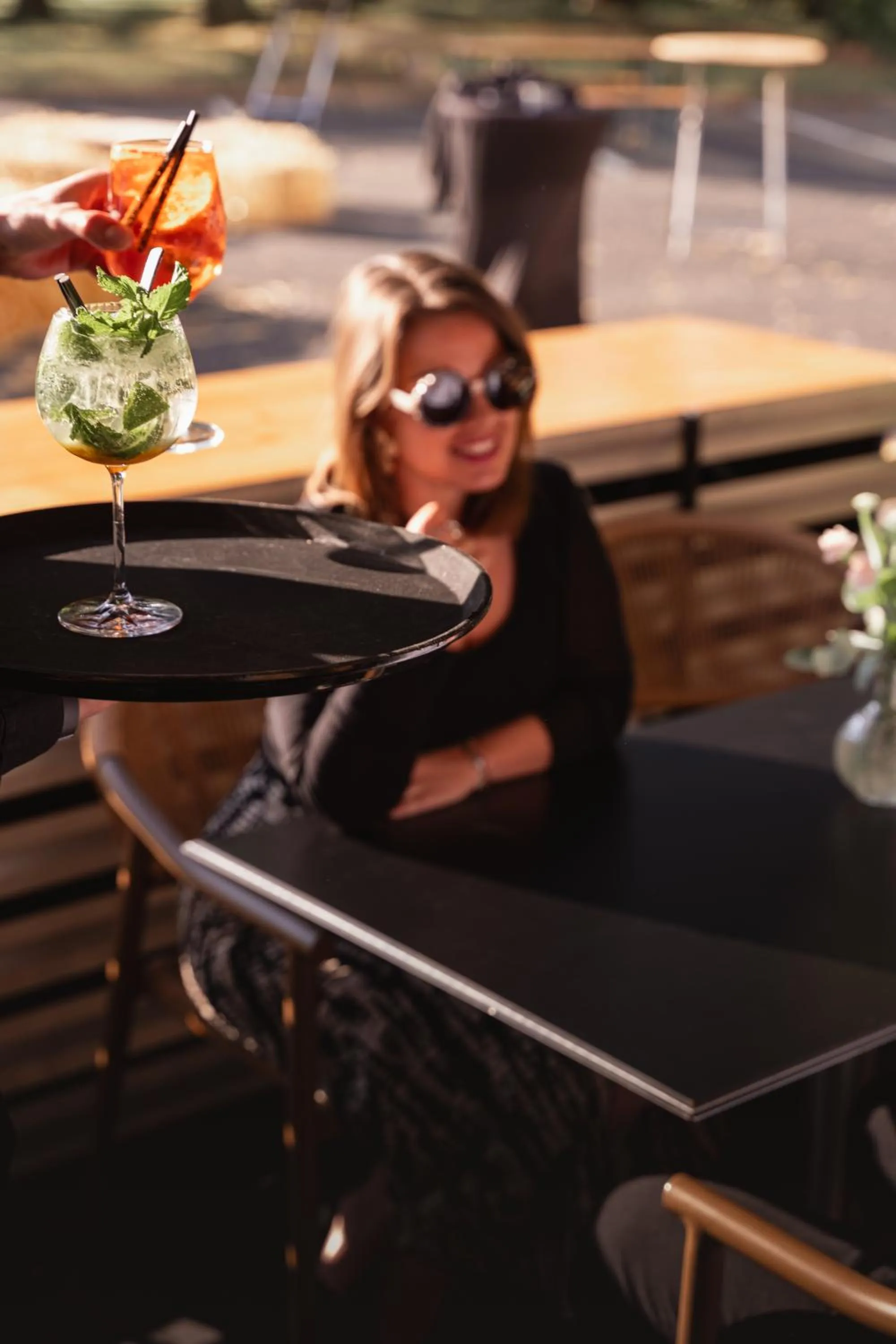 Patio in BRIT HOTEL - RESTAURANT Saint-Brieuc Langueux