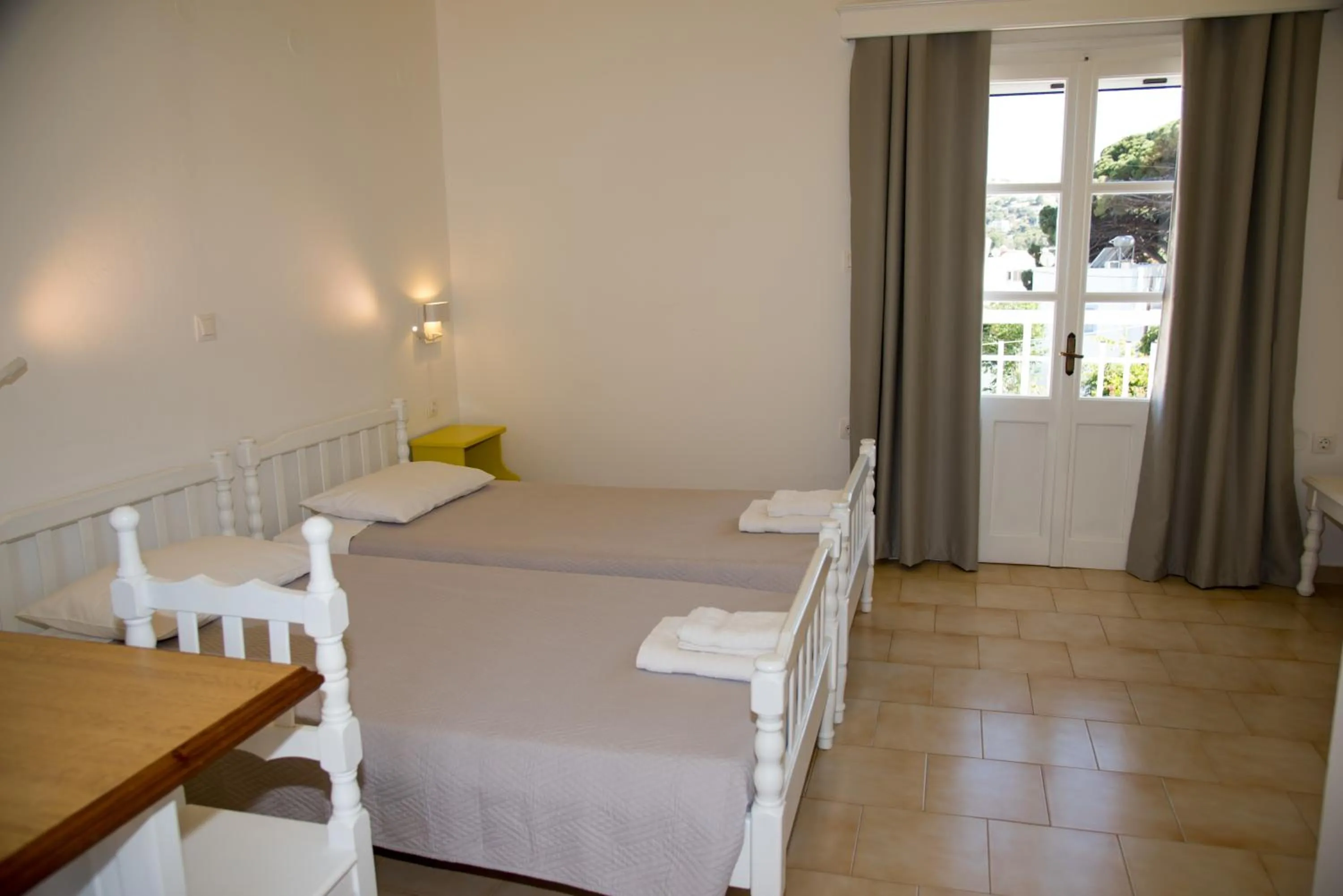 Bedroom, Bed in Irene Hotel Leros