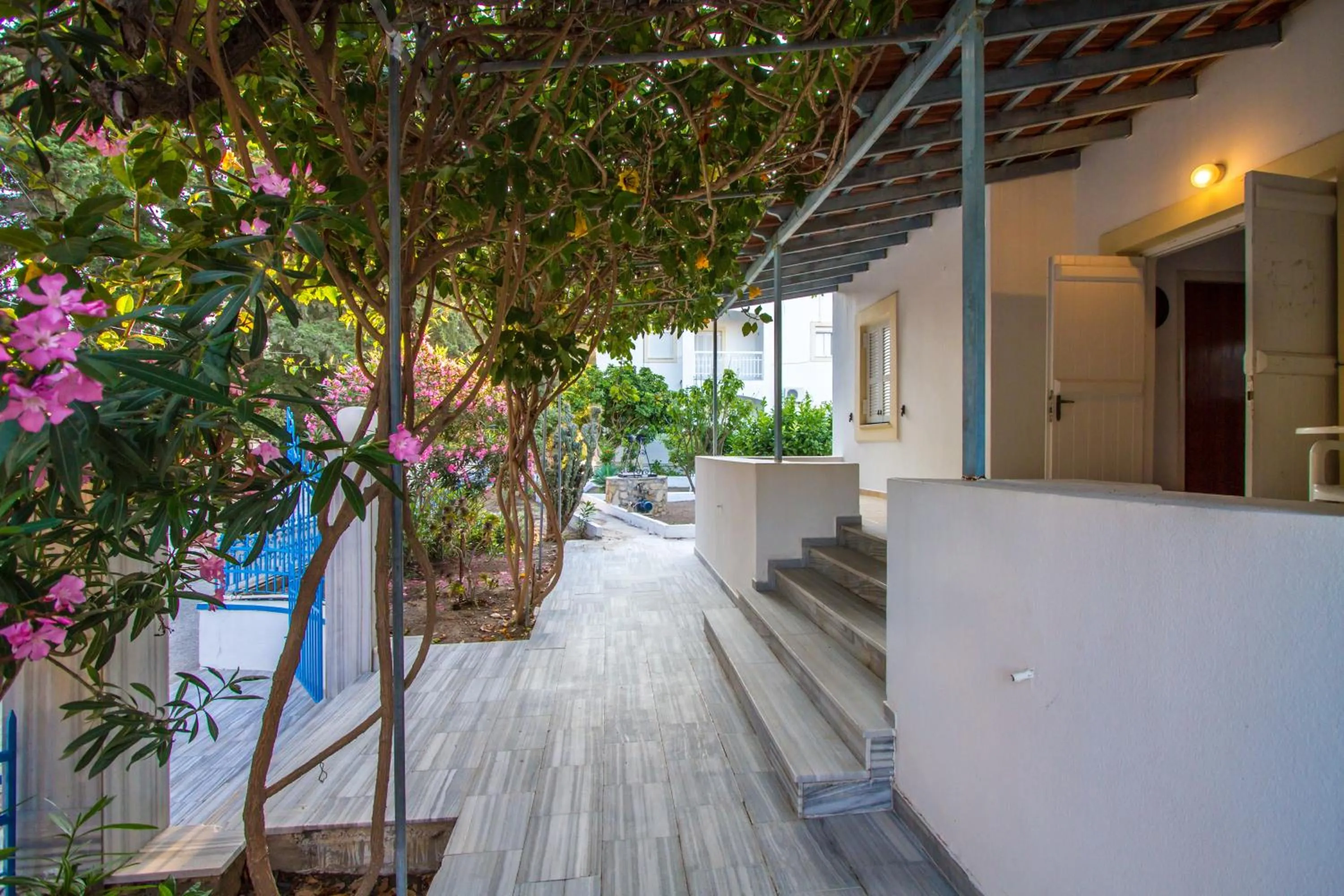 Facade/entrance in Irene Hotel Leros