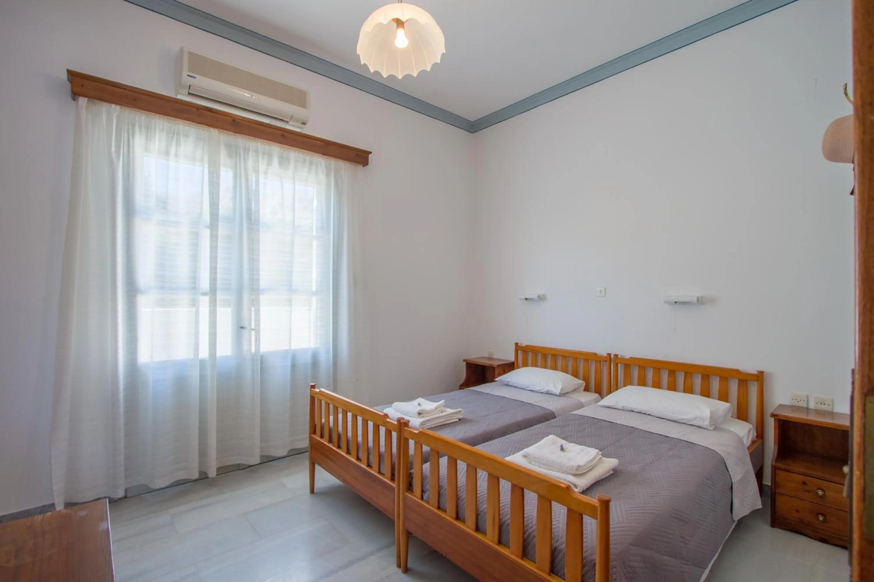 Photo of the whole room, Bed in Irene Hotel Leros