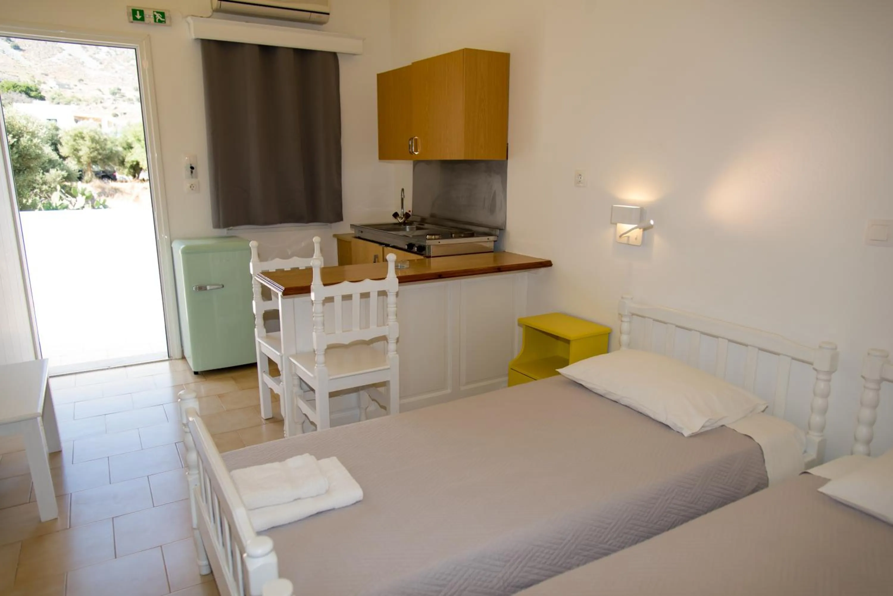 Bedroom, Bed in Irene Hotel Leros