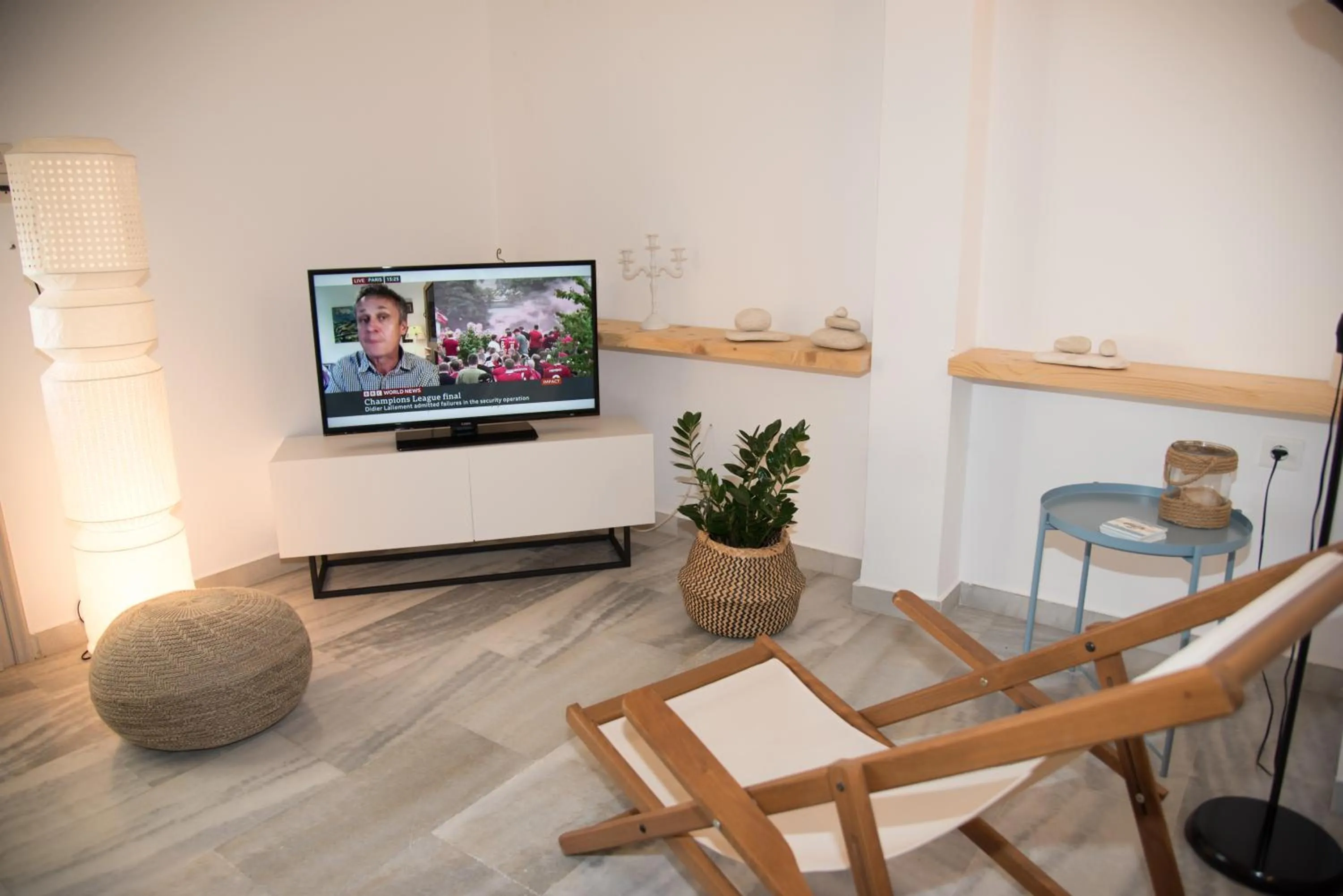 Living room in Irene Hotel Leros
