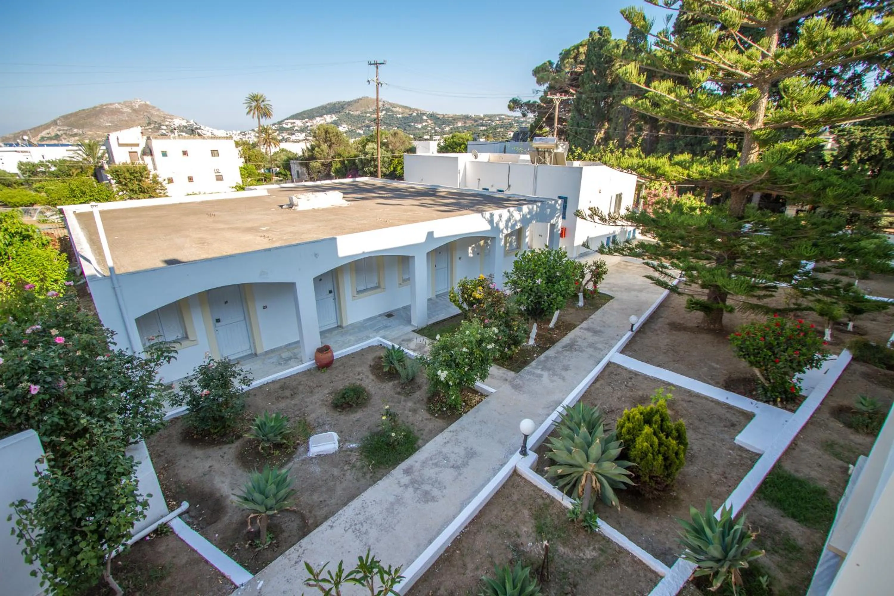 Garden in Irene Hotel Leros