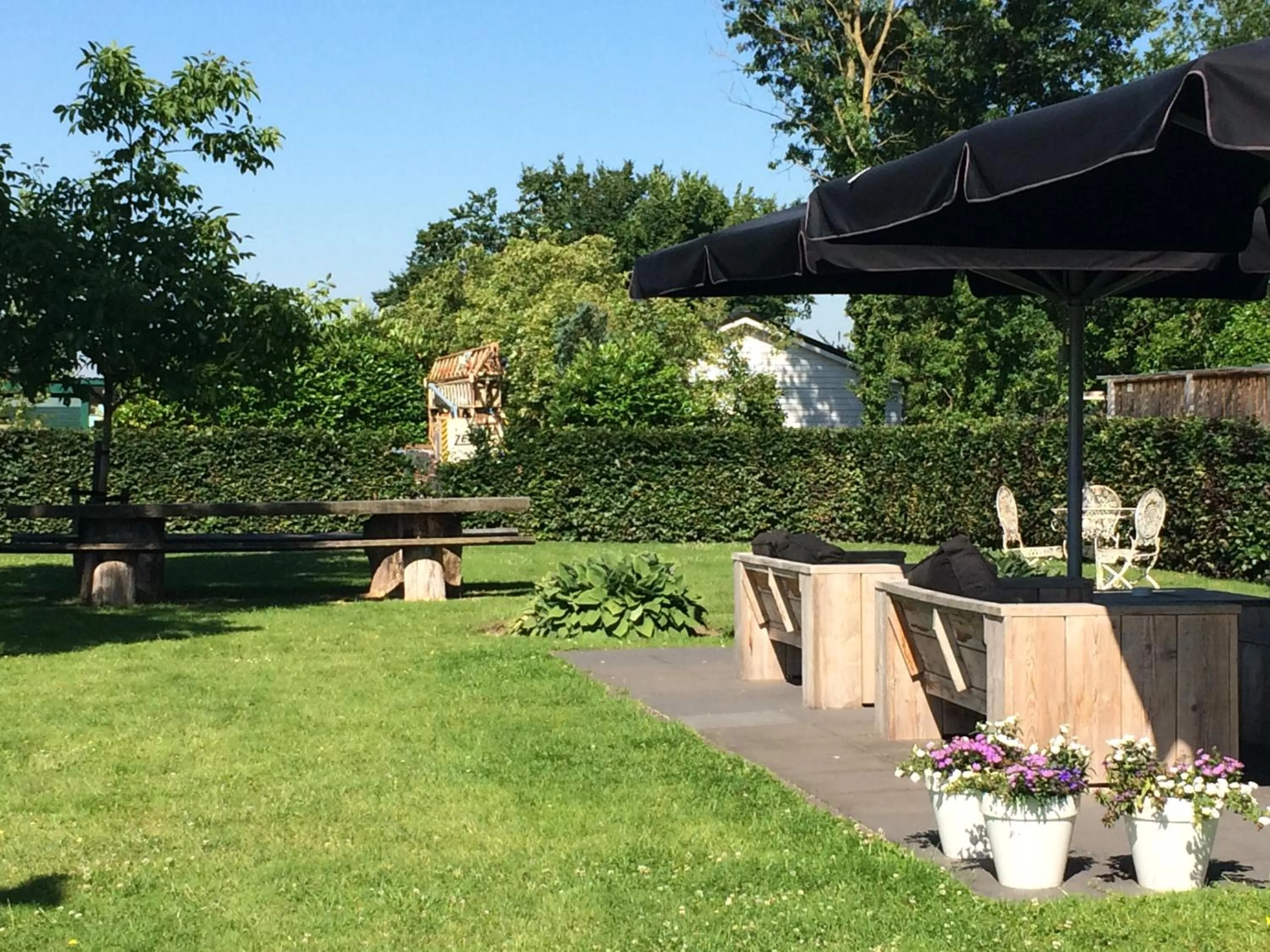 Garden in De Slaapfabriek vakantiehuis en trainingslocatie