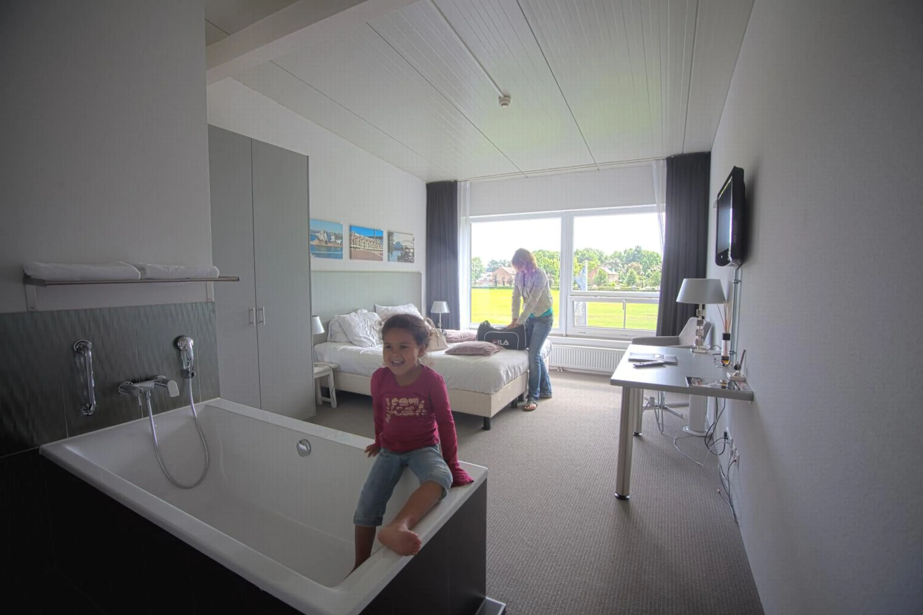 Bed in De Slaapfabriek vakantiehuis en trainingslocatie