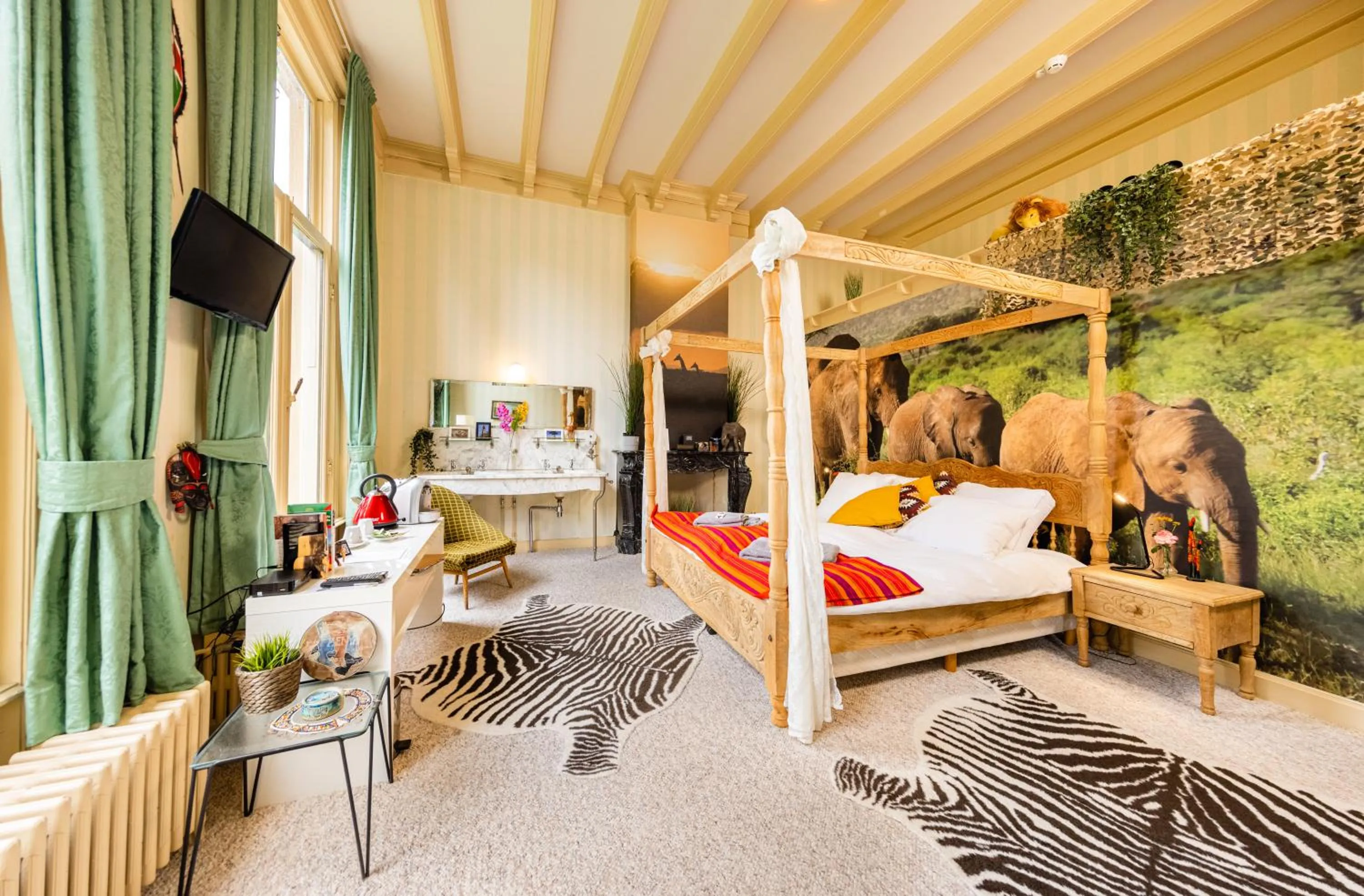 Bedroom, Bed in Hotel Gaia