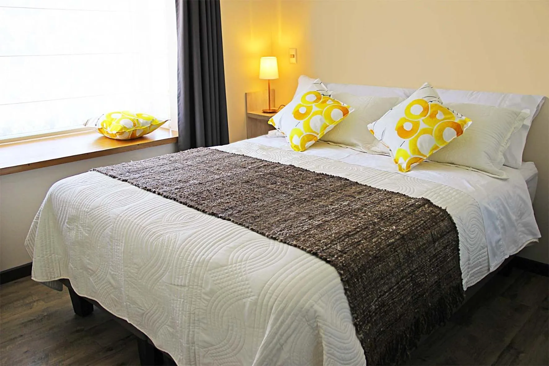 Bed in Departamentos Nómades del Lago
