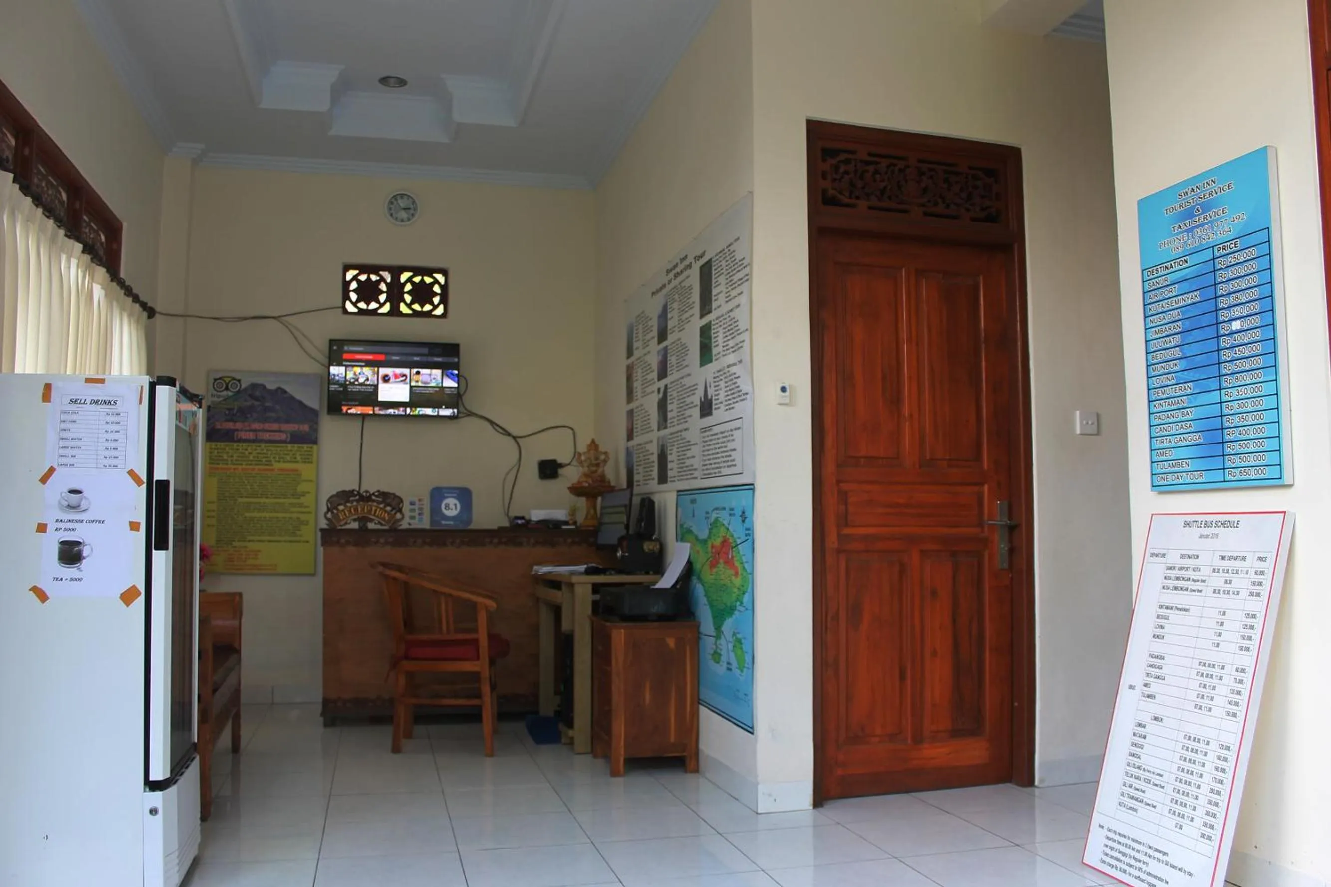 Lobby or reception in Swan Inn