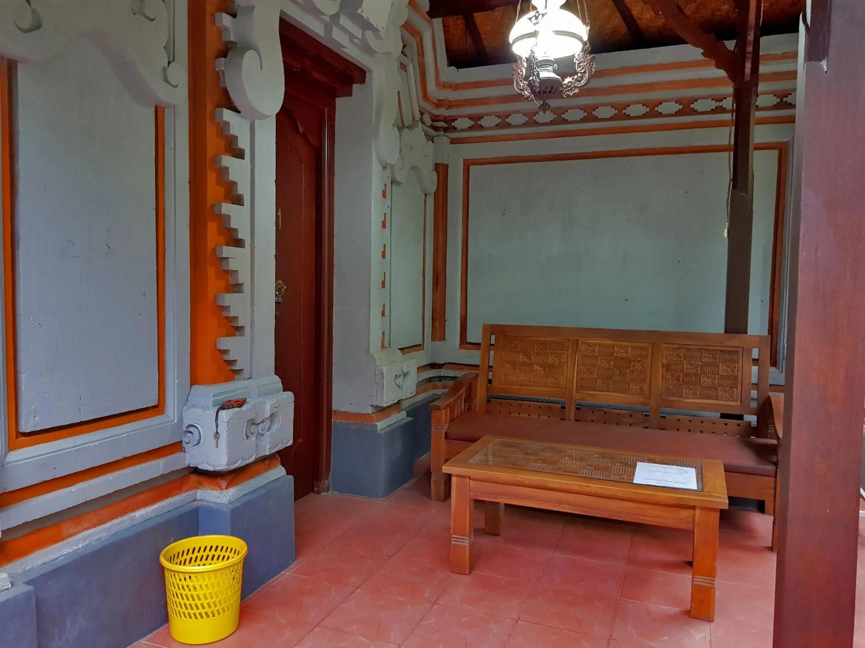 Balcony/Terrace in Swan Inn