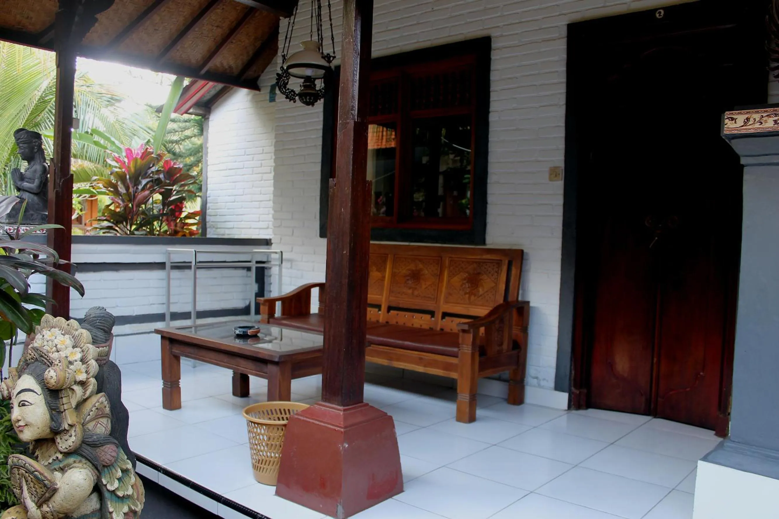 Balcony/Terrace in Swan Inn