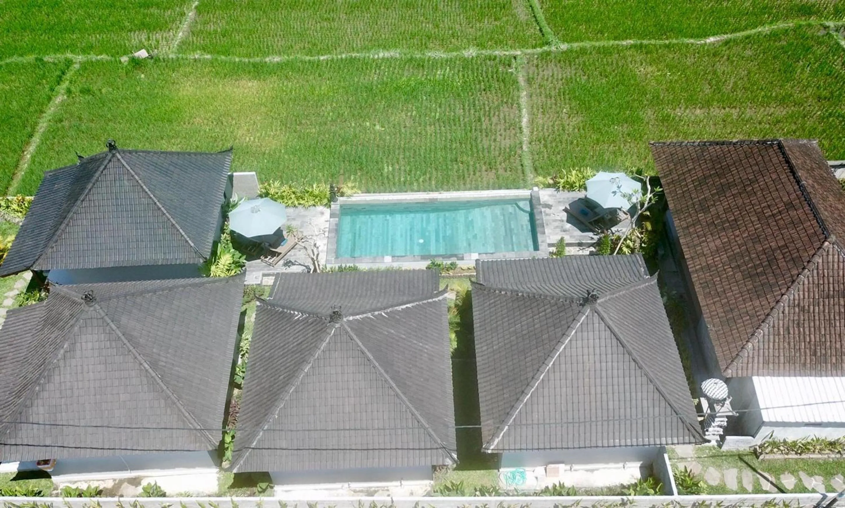 Property building in Paraiso Cottage Ubud