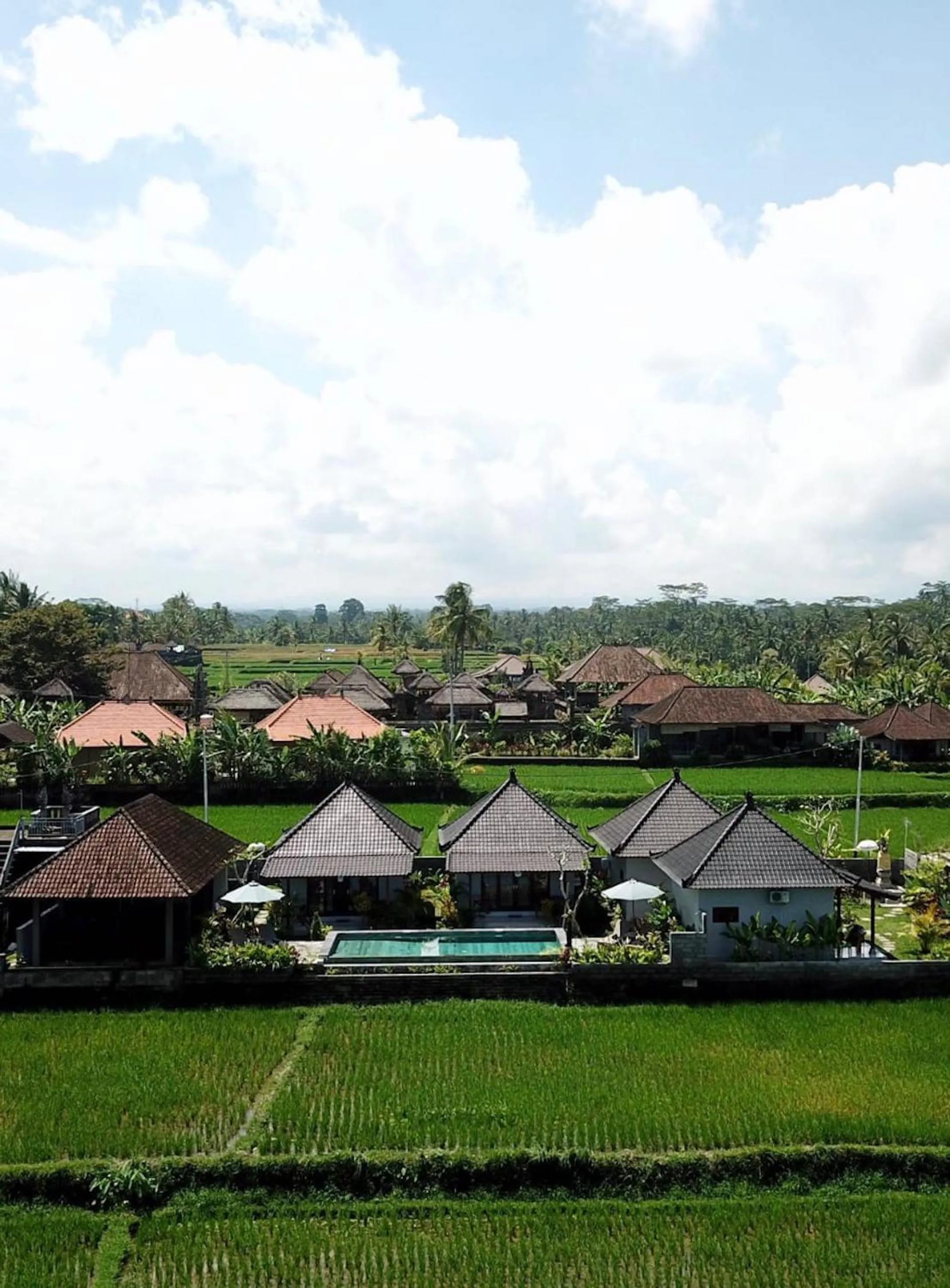 Property building in Paraiso Cottage Ubud
